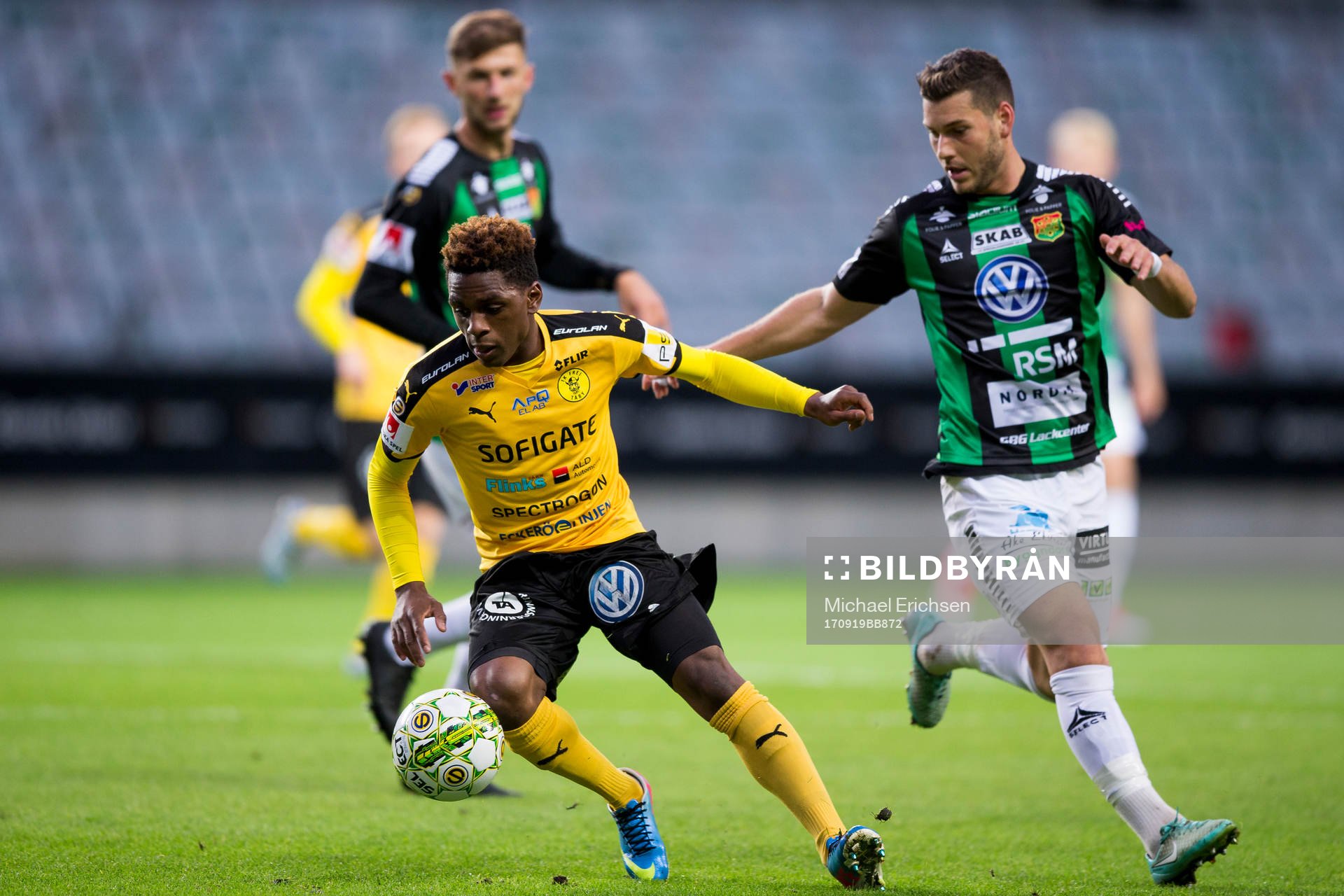 Frejs Dida Rashidi mot GAIS Daniel Bennassar Nilsson