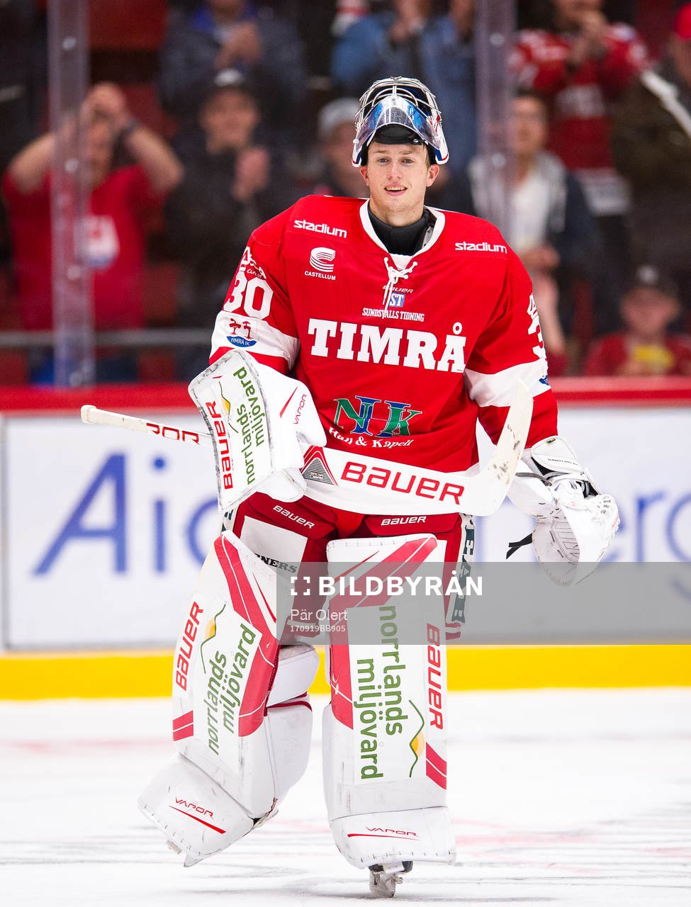 Timrås målvakt Henrik Haukeland