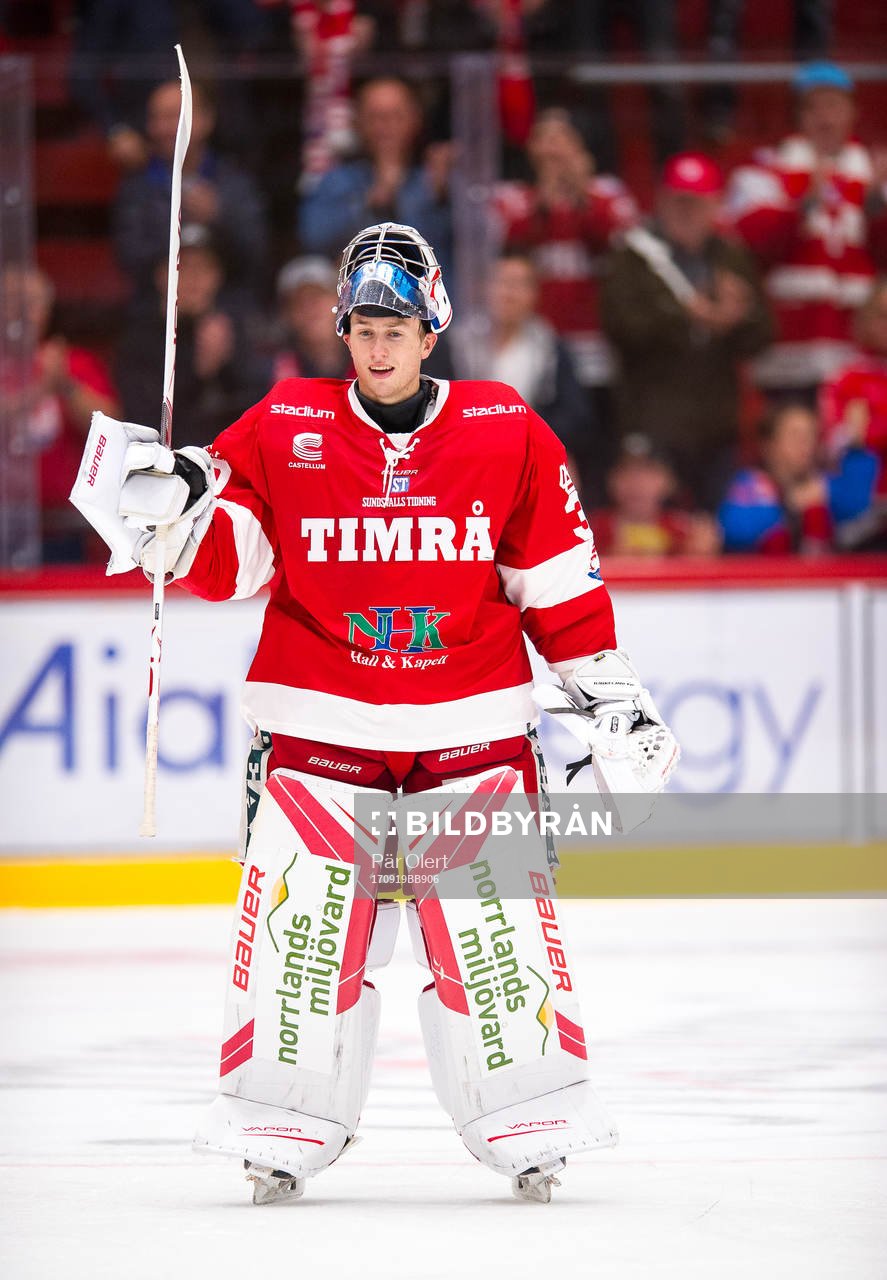 Timrås målvakt Henrik Haukeland