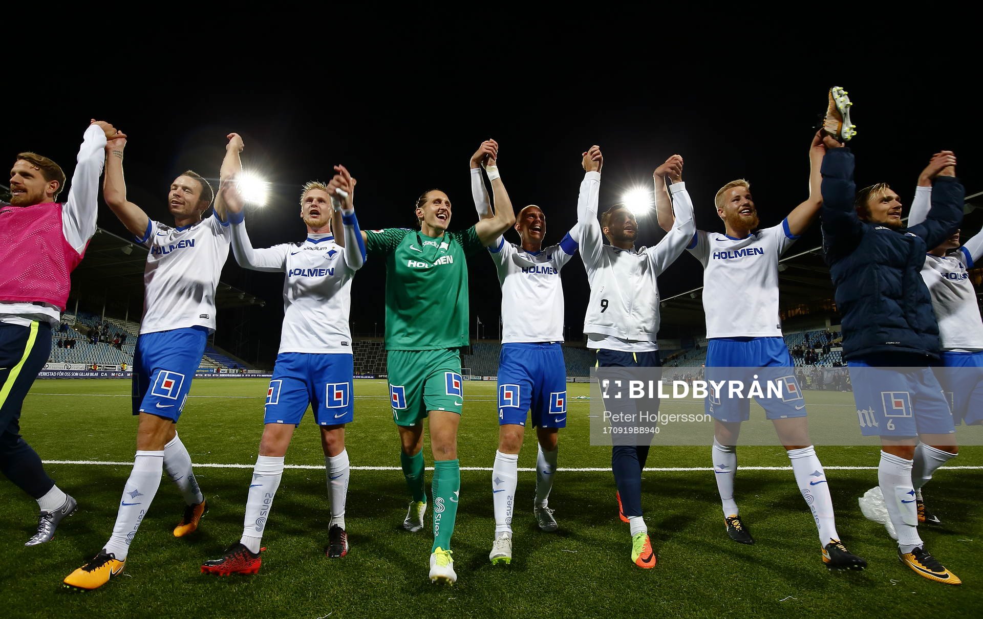 Norrköping med Kalle Holmberg jublar