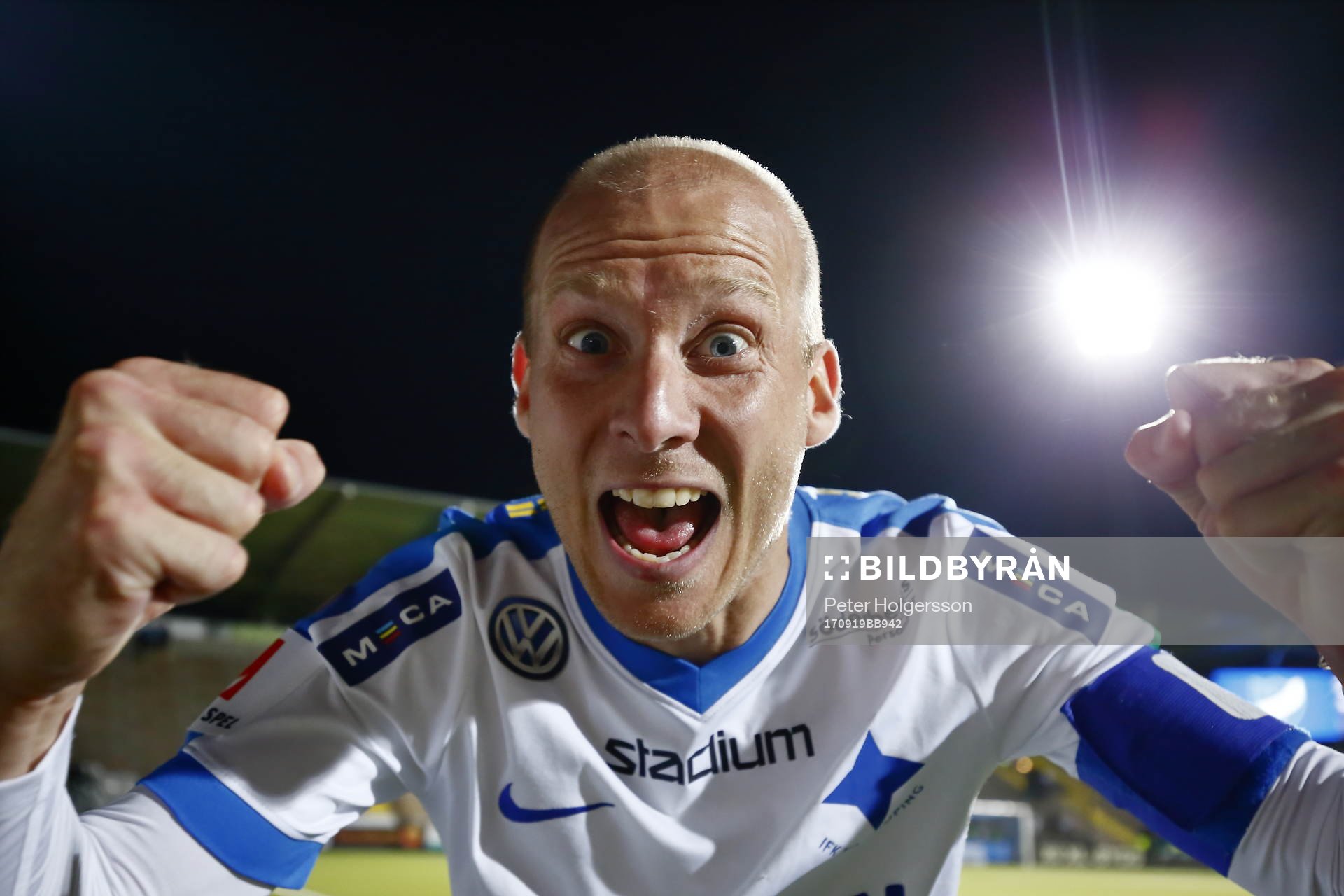 Norrköpings Andreas Johansson jublar