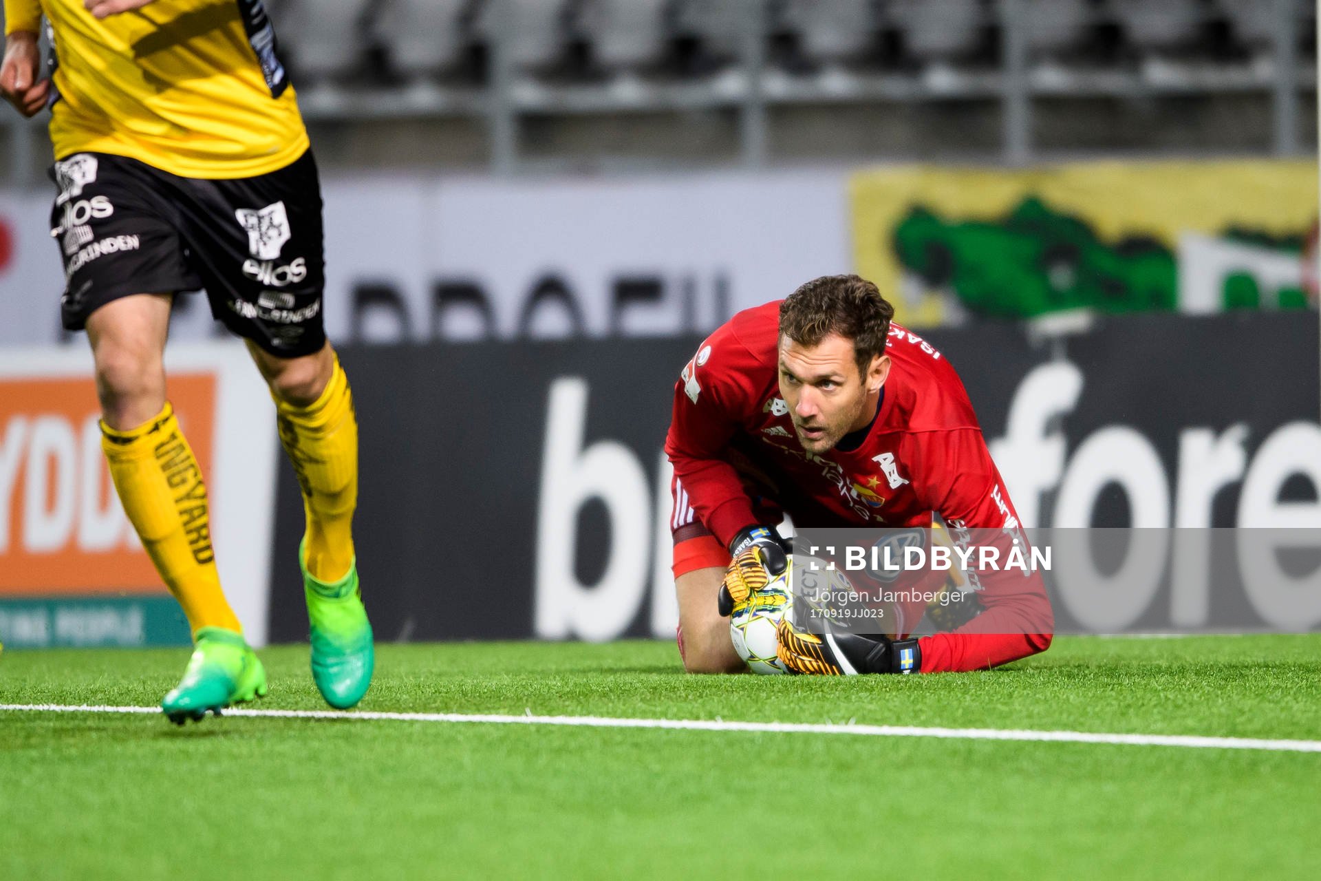 Djurgårdens målvakt Andreas Isaksson