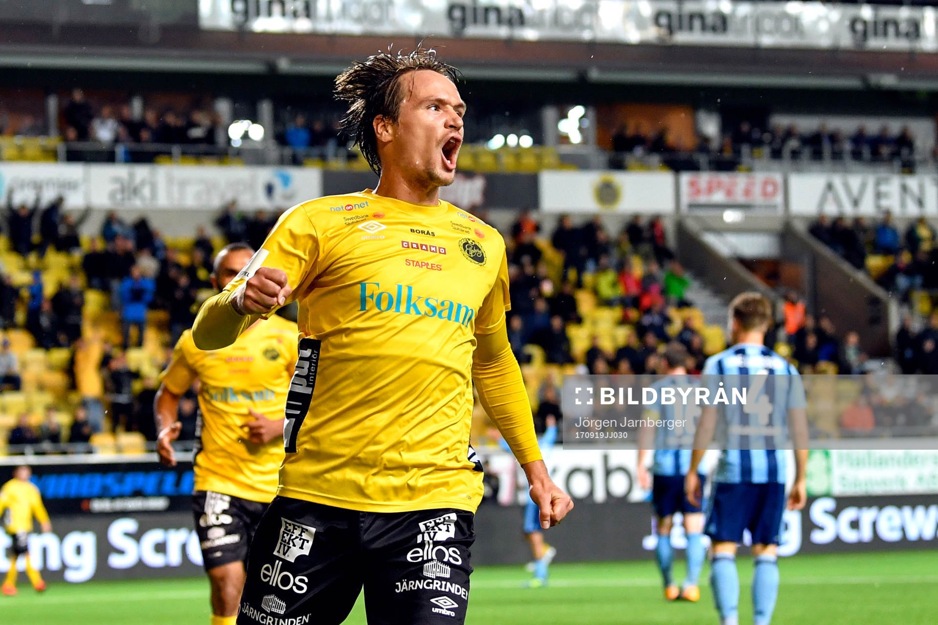 Elfsborgs Viktor Prodell jublar