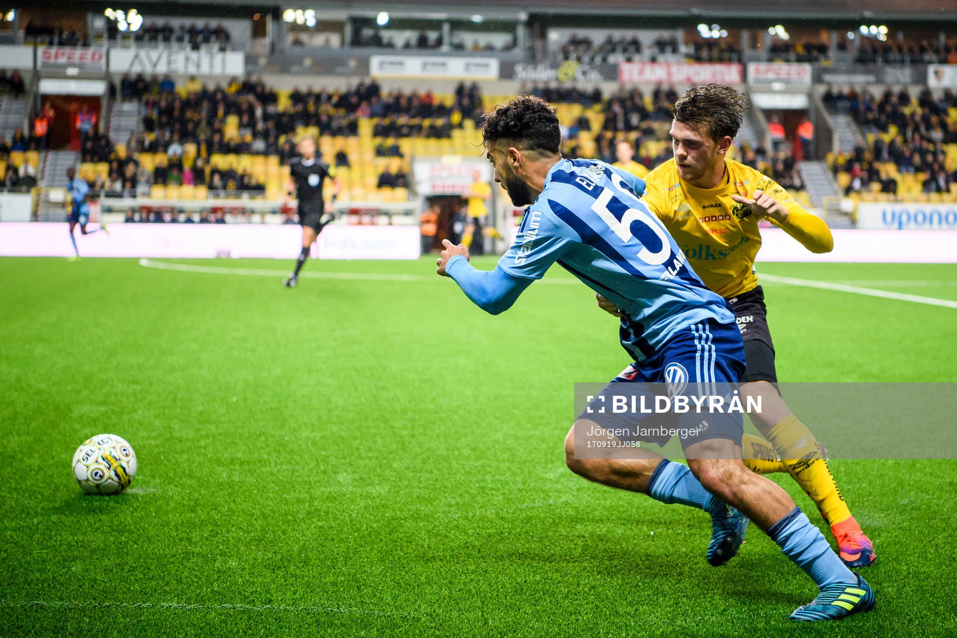 Elfsborgs Jesper Manns och Djurgårdens Othman El Kabir