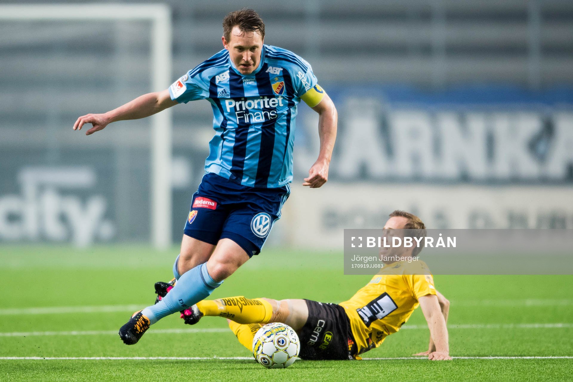 Djurgårdens Kim Källström och Elfsborgs Anders Randrup