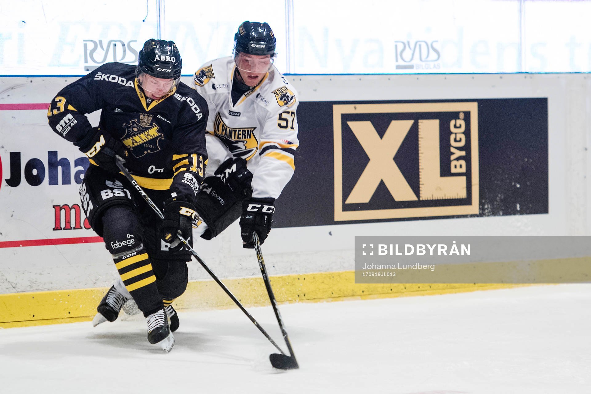 s Henrik Marklund och Panterns Johan Ivarsson