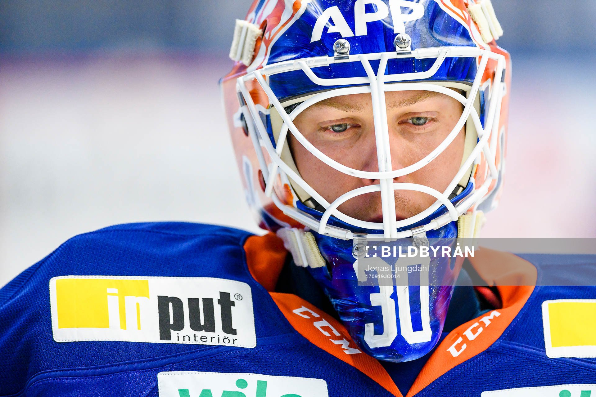 Växjös målvakt Viktor Fasth