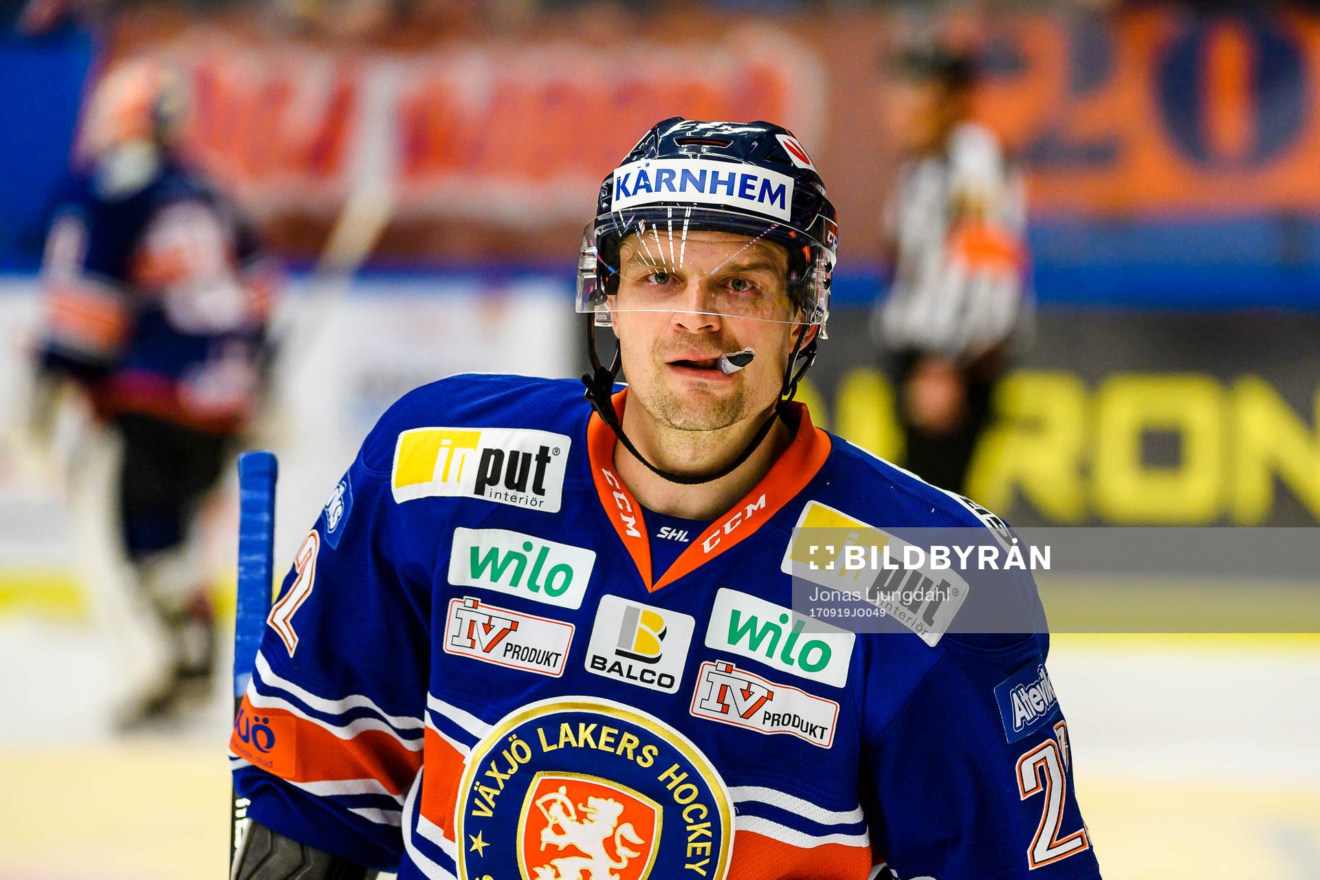 Växjös Janne Pesonen jublar