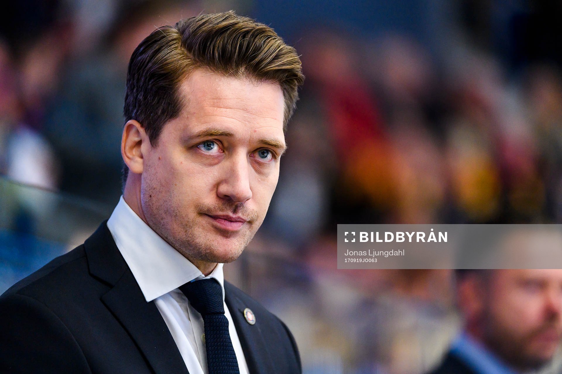 Växjös tränare Sam Hallam