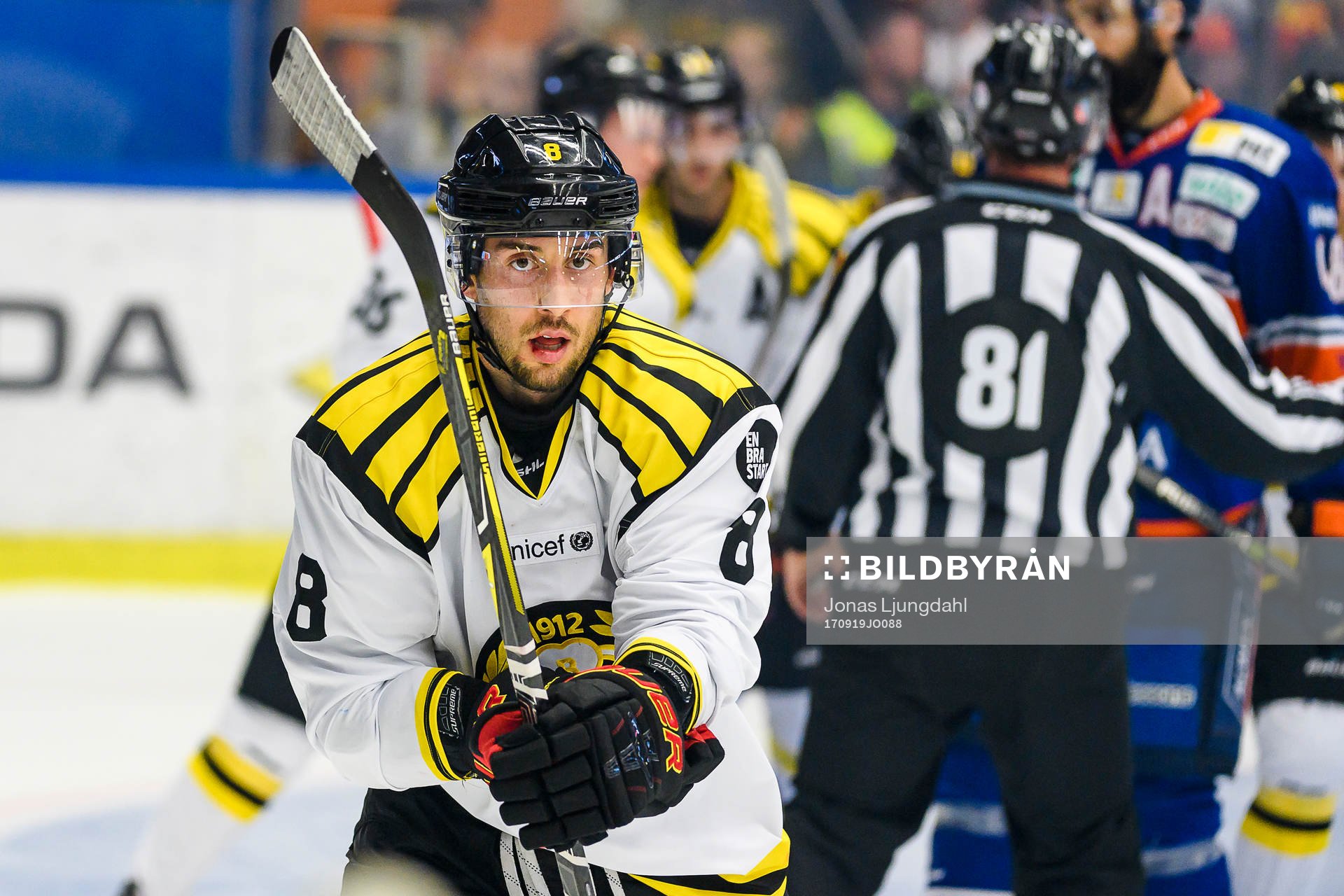 Brynäs Aaron Palushaj jublar