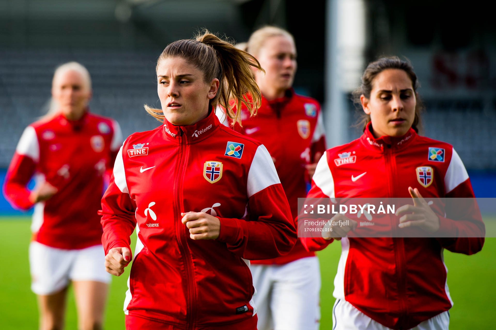 Maren Mjelde and Ingrid Moe Wold of Norway