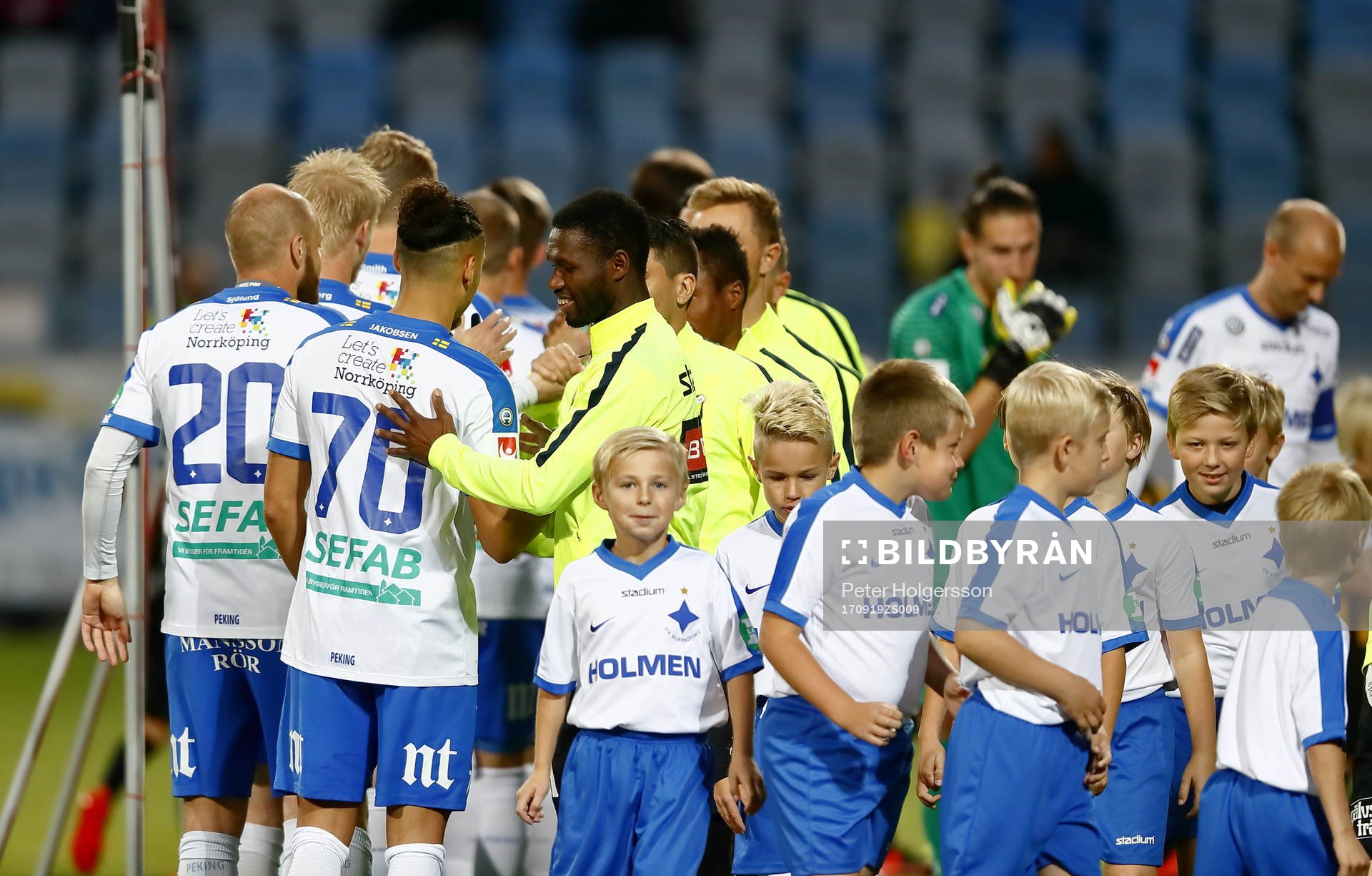 Spelarna redo för match
