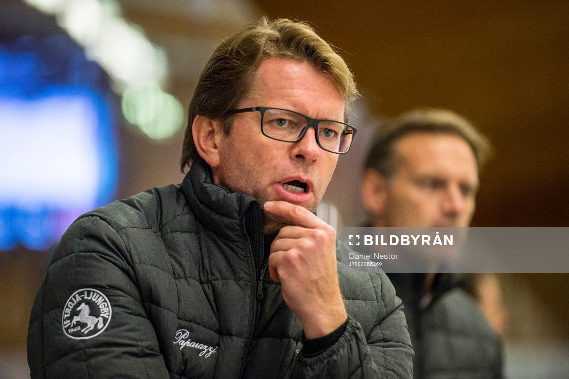 Trojas tränare Pelle Svensson
