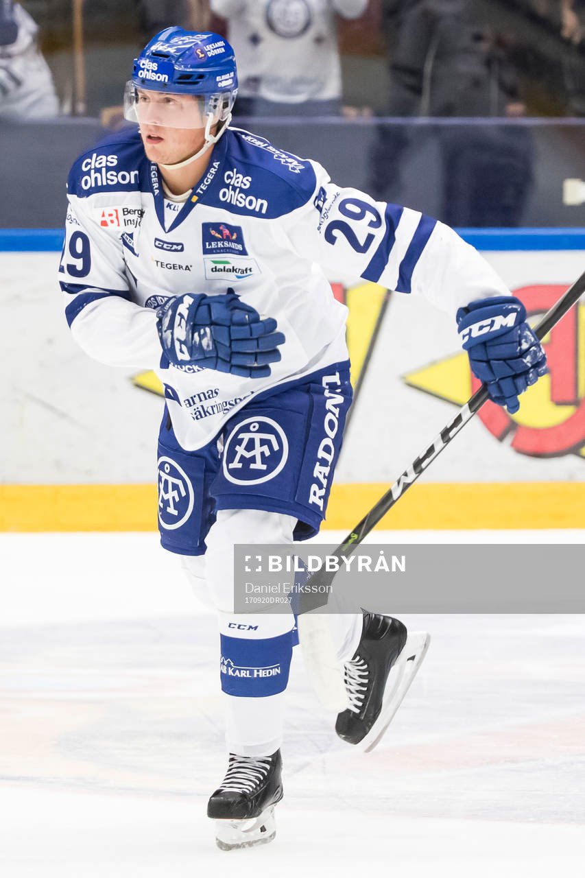 Leksands David Åslin jublar
