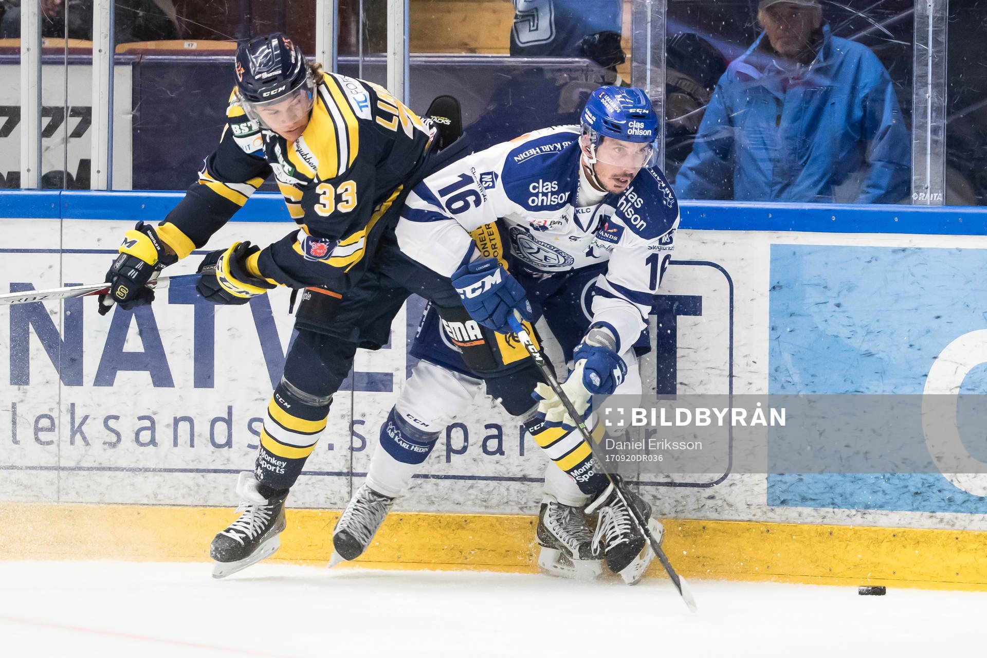 Leksands Fredrik Lindgren  och Södertäljes Måns
