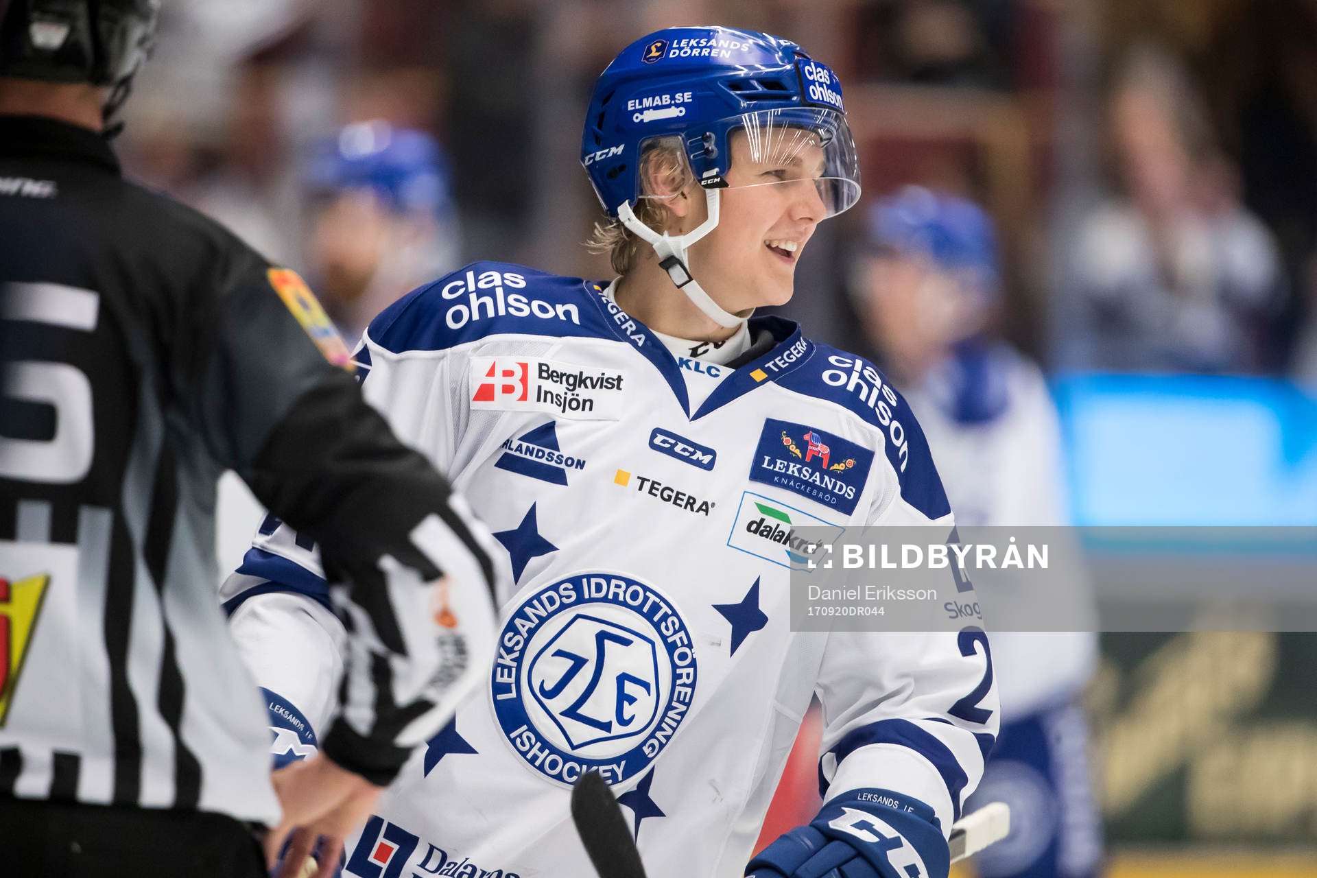 Leksands Isak Skedung jublar