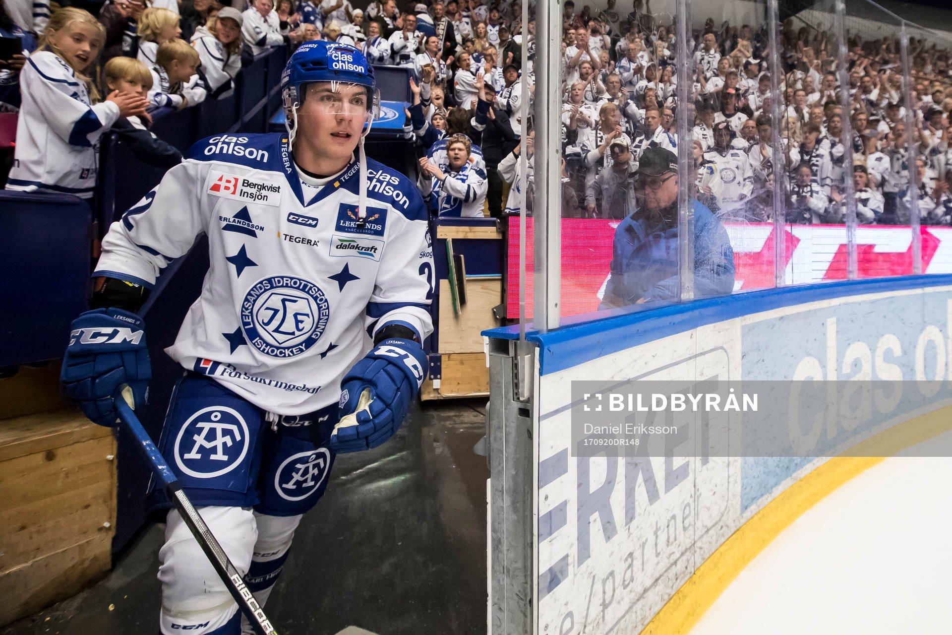 Leksands Martin Grönberg matchens krigare i