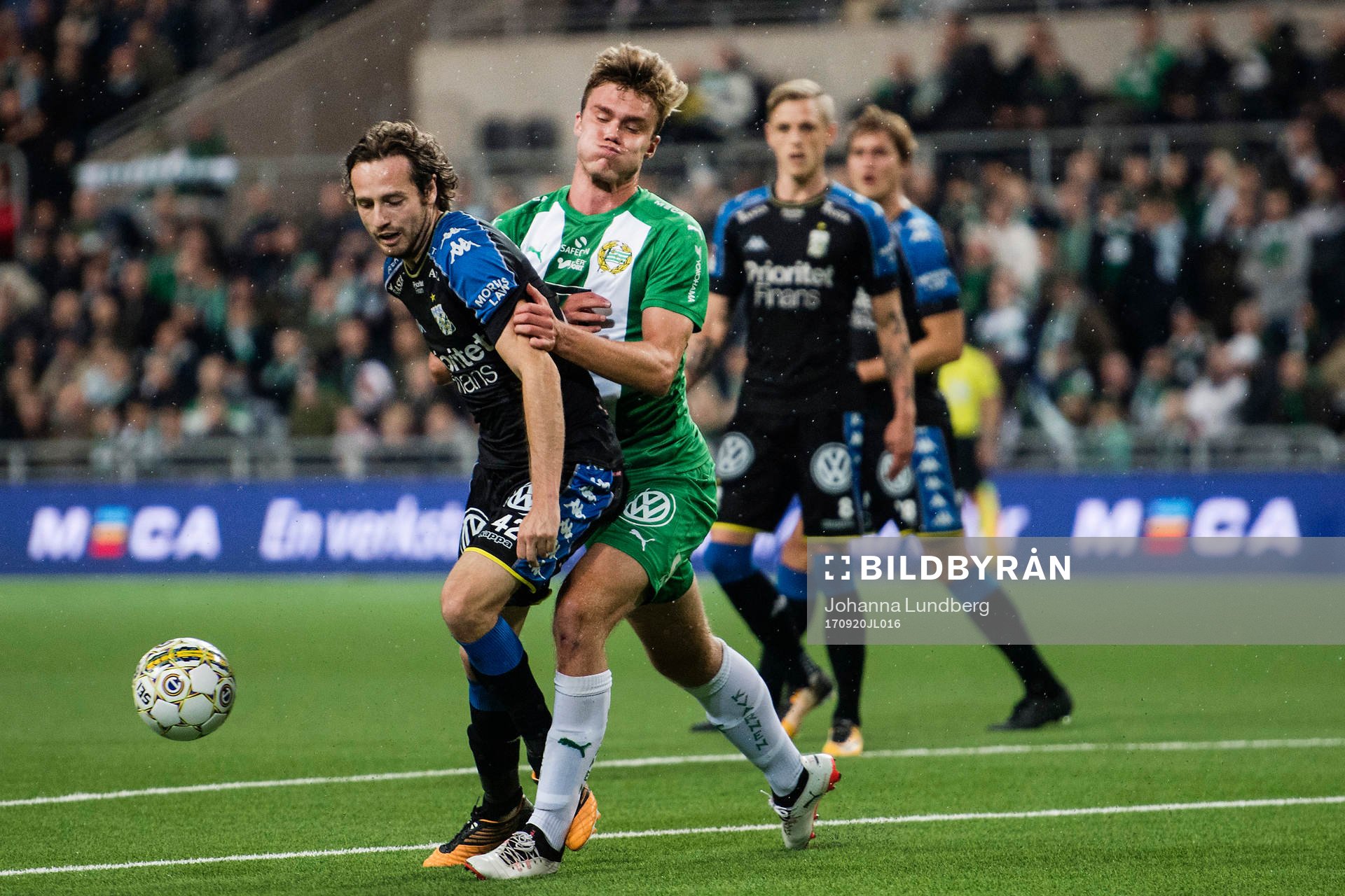 IFK Göteborgs Mikkel Diskerud och Hammarbys Marcus