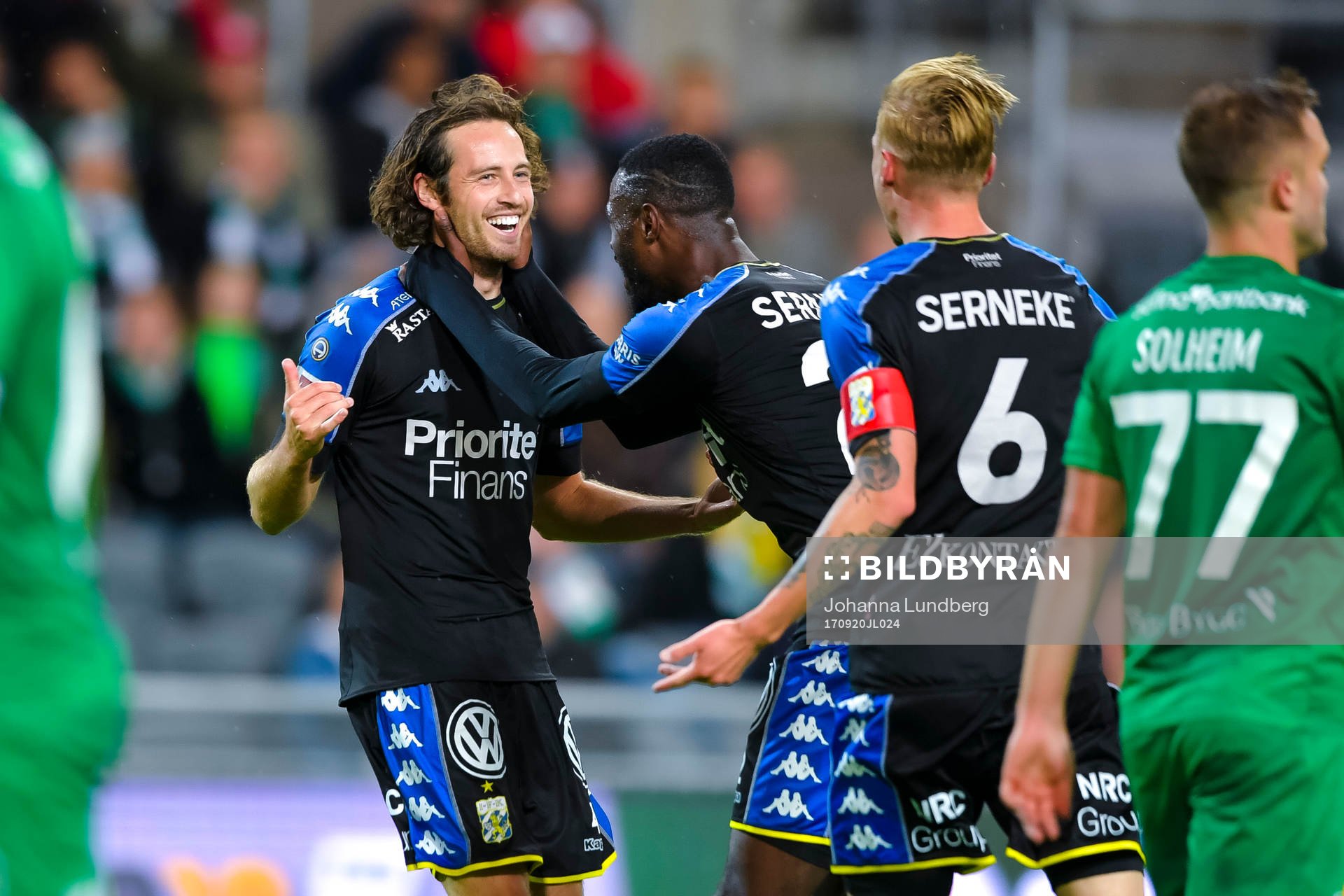 IFK Göteborgs Mikkel Diskerud jublar