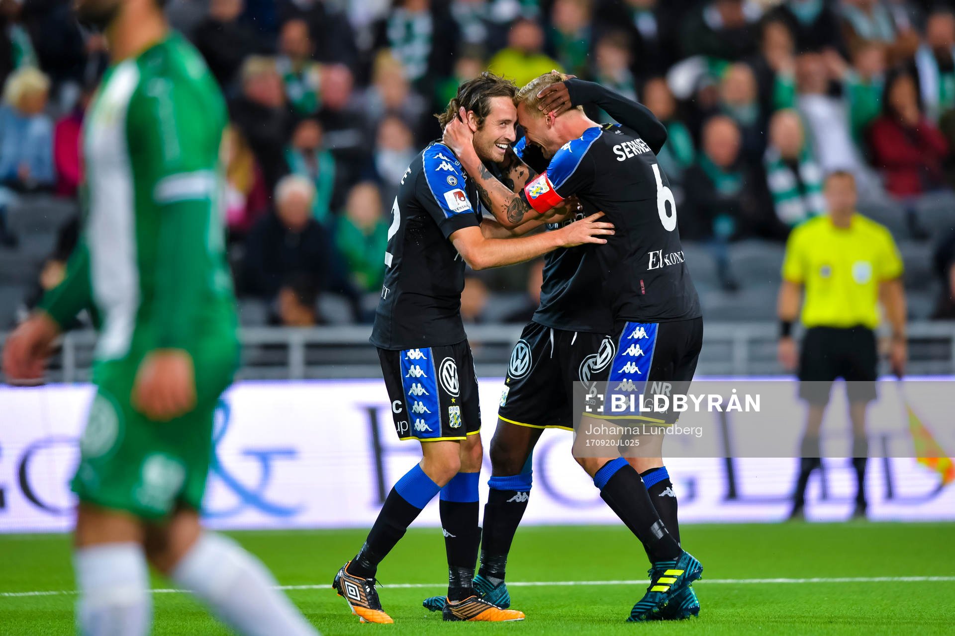 IFK Göteborgs Mikkel Diskerud jublar