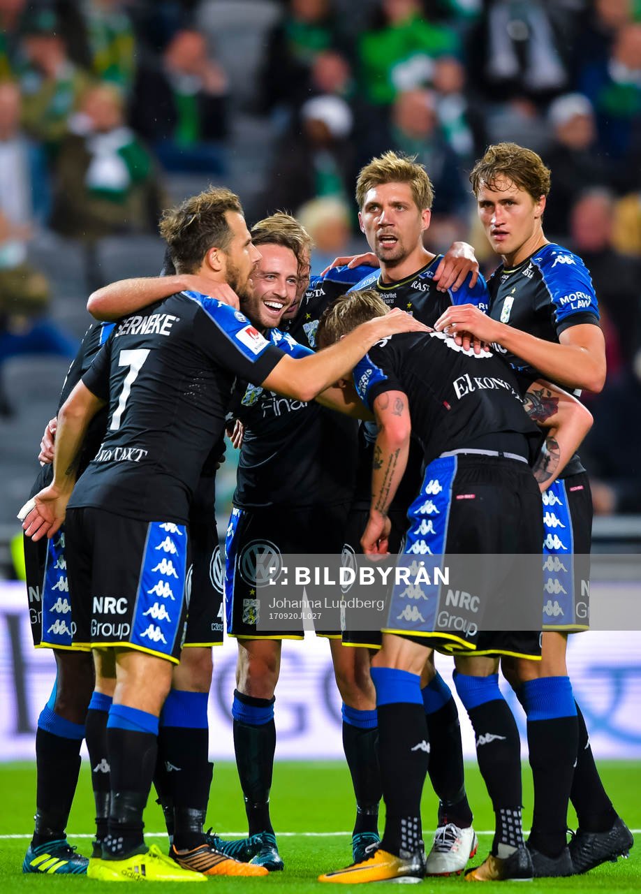 IFK Göteborgs Mikkel Diskerud jublar