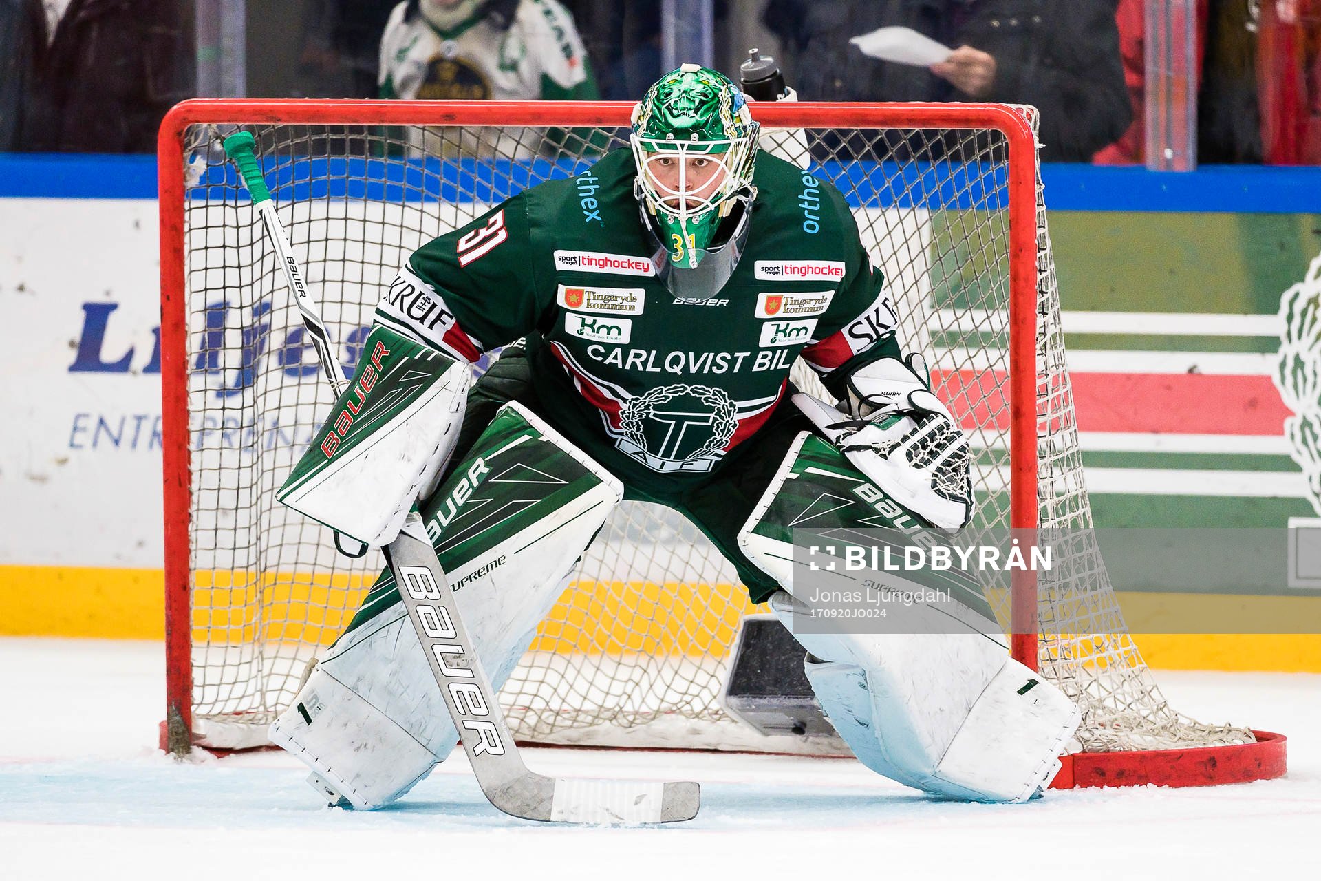 Tingsryds målvakt Niklas Rubin