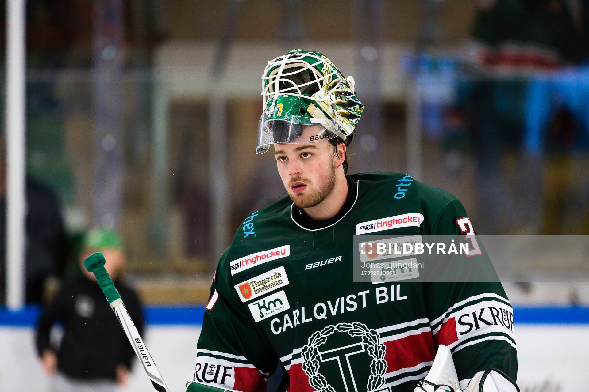 Tingsryds målvakt Niklas Rubin