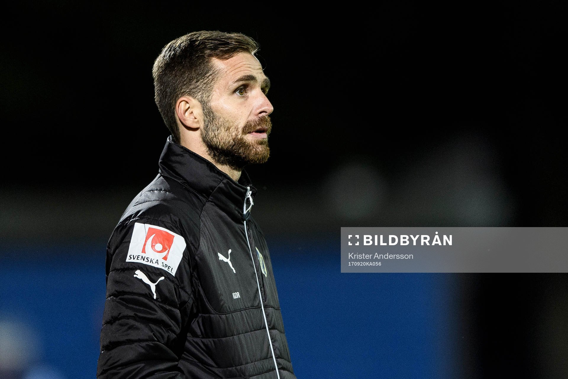 Halmstads tränare Igor Krulj