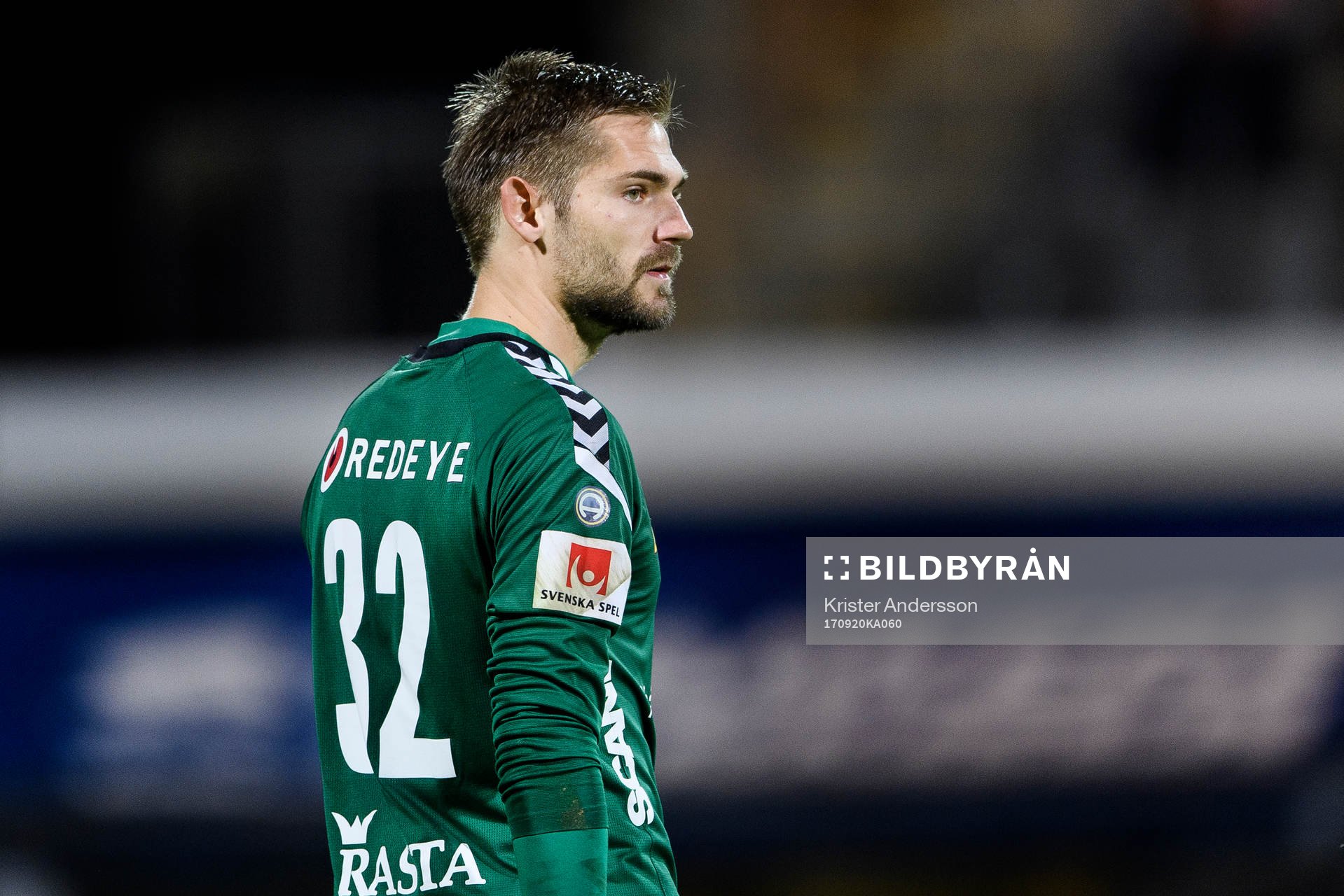 Kalmars målvakt Lucas Hägg-Johansson
