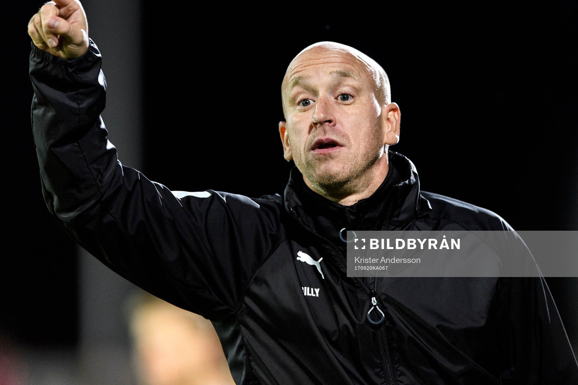Halmstads assisterande tränare Billy Magnusson