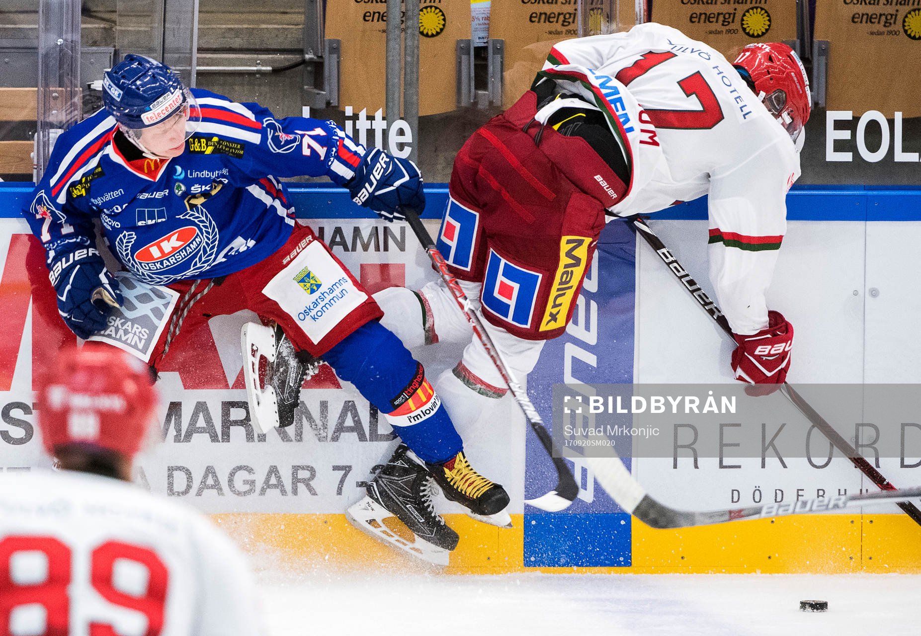 Oskarshamns Roope Ranta och Modos Magnus Häggström
