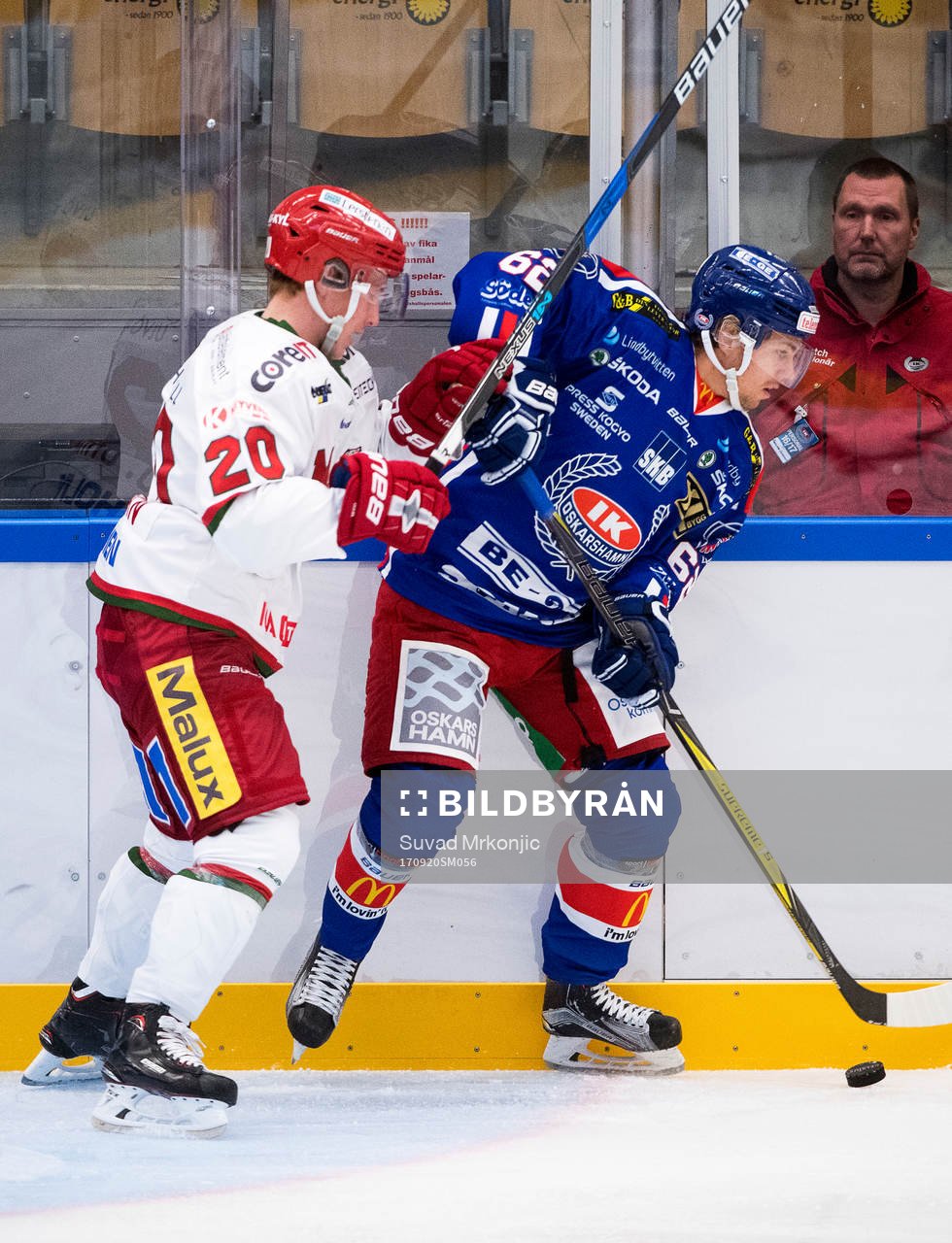 Modos Oscar Öhman och Oskarshamns Manuel Ågren