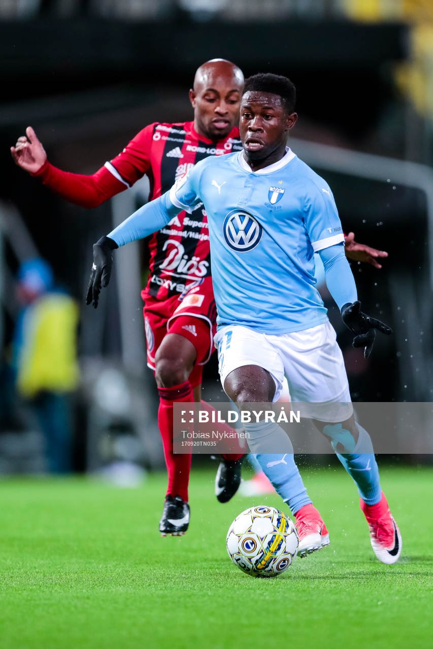 Malmö FFs Kingsley Sarfo