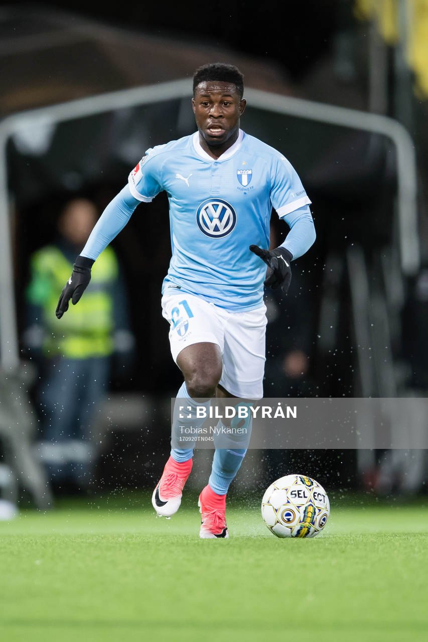 Malmö FFs Kingsley Sarfo