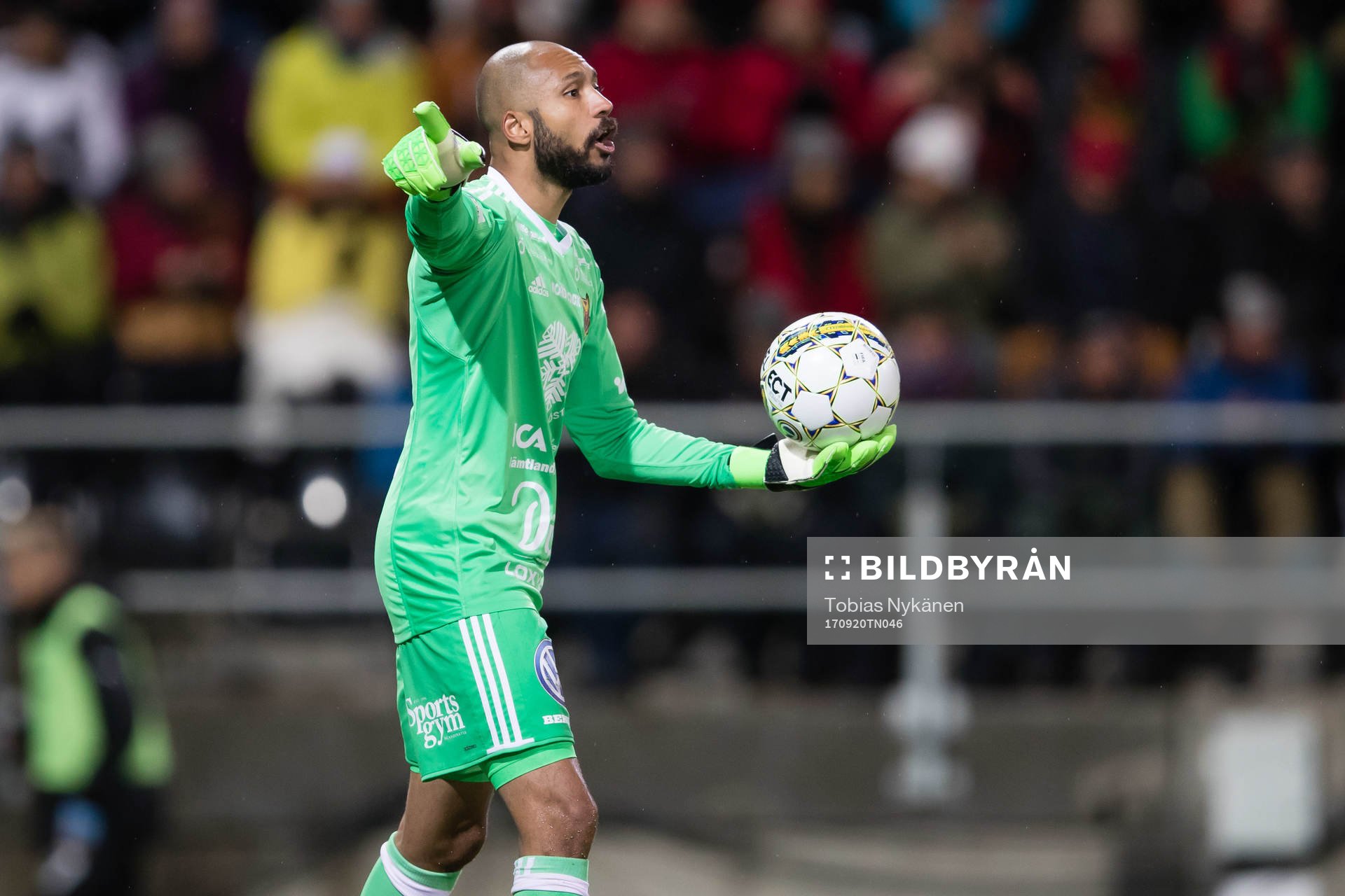 Östersunds målvakt Aly Keita