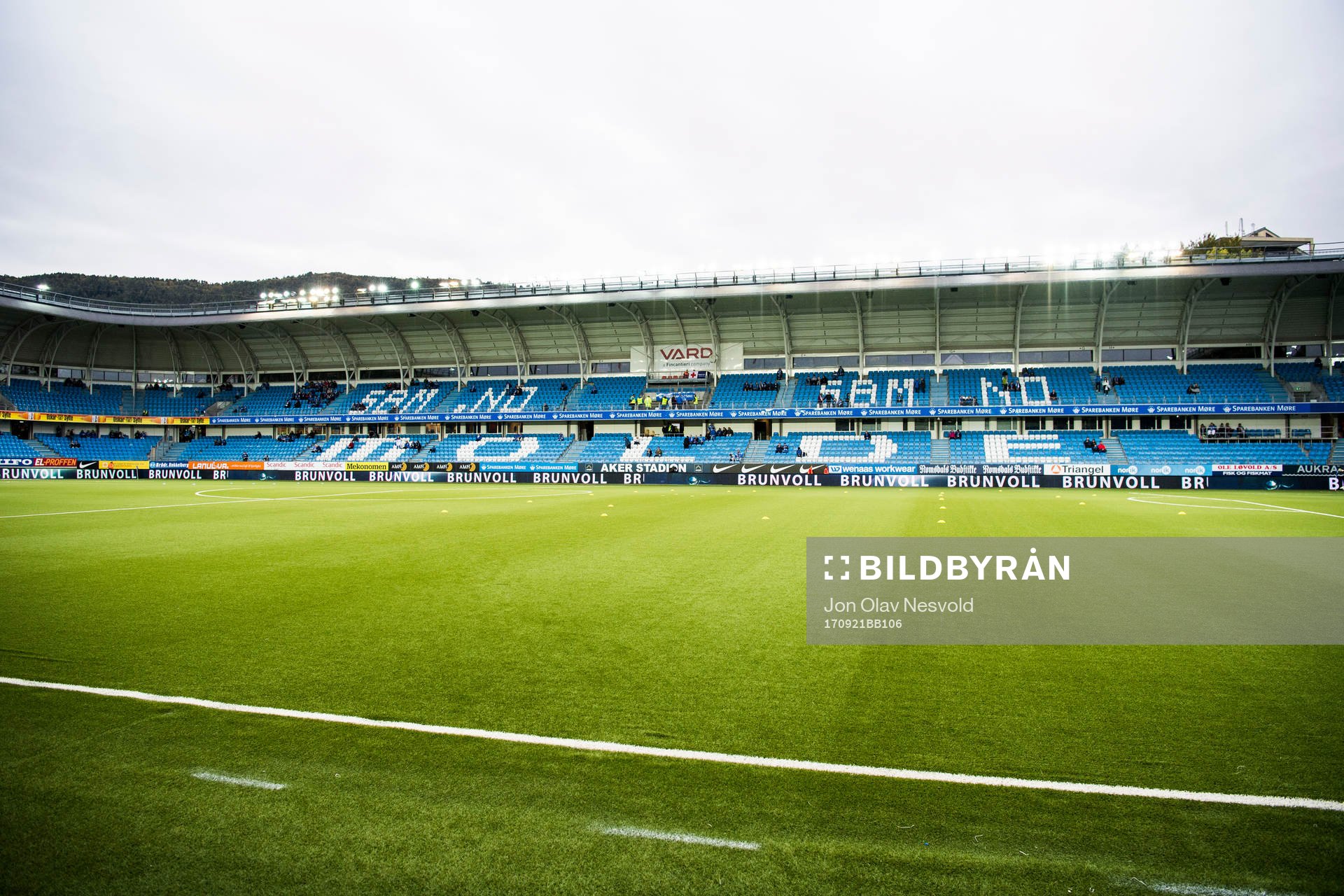 General view of Aker stadion