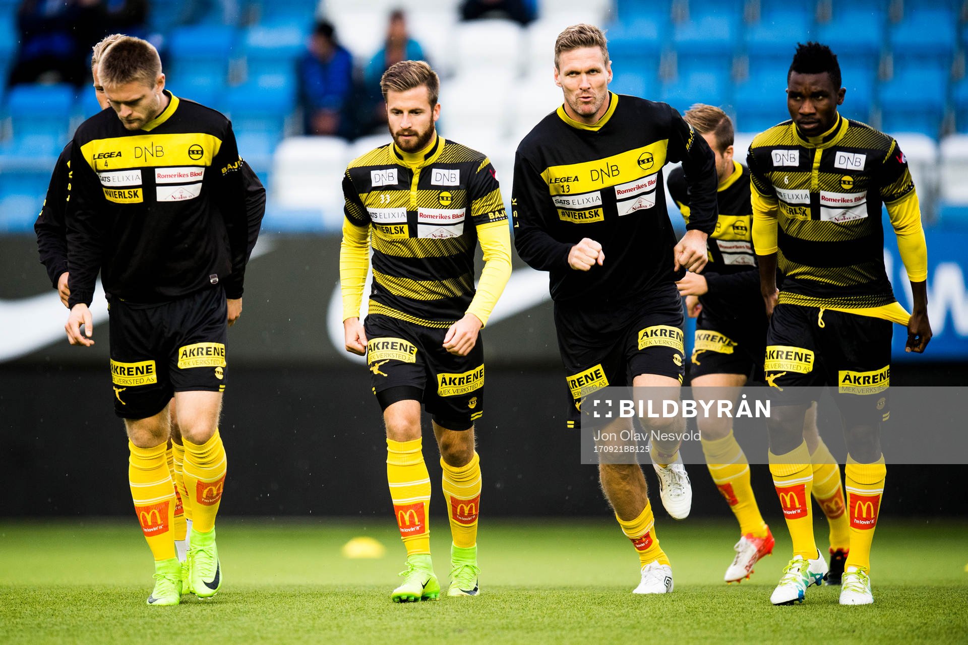 The Lillestrøm players