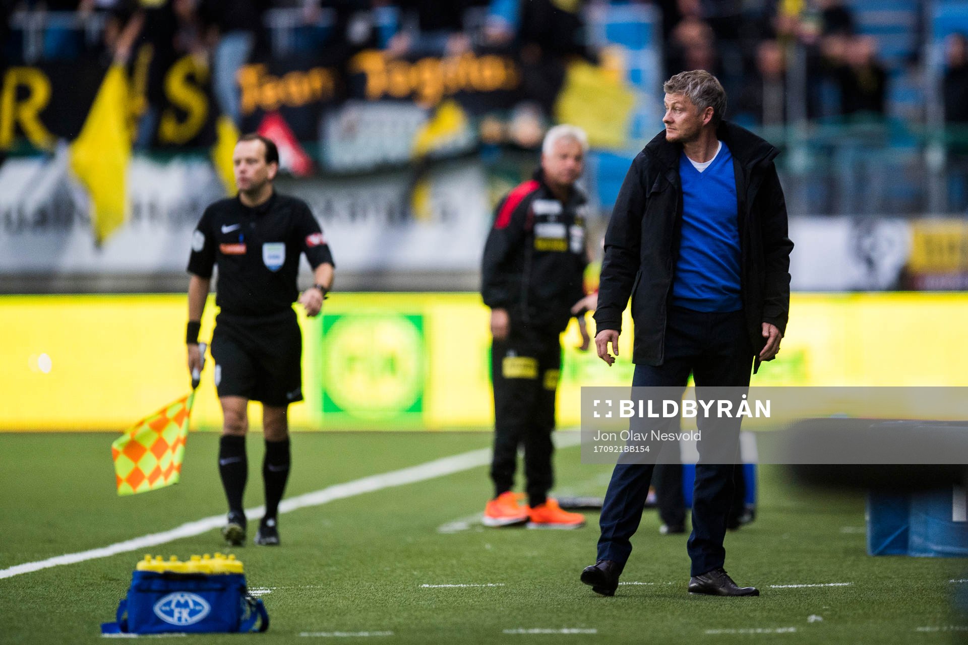 Arne Erlandsen, head coach of Lillestrøm, and Ole Gunnar