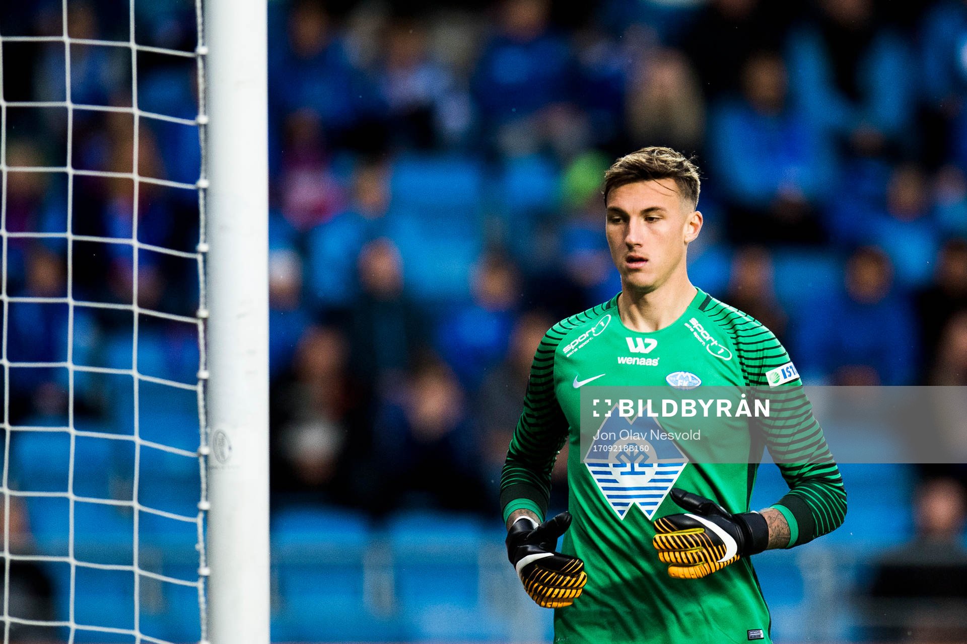 Goalkeeper Andreas Christopher Linde of Molde