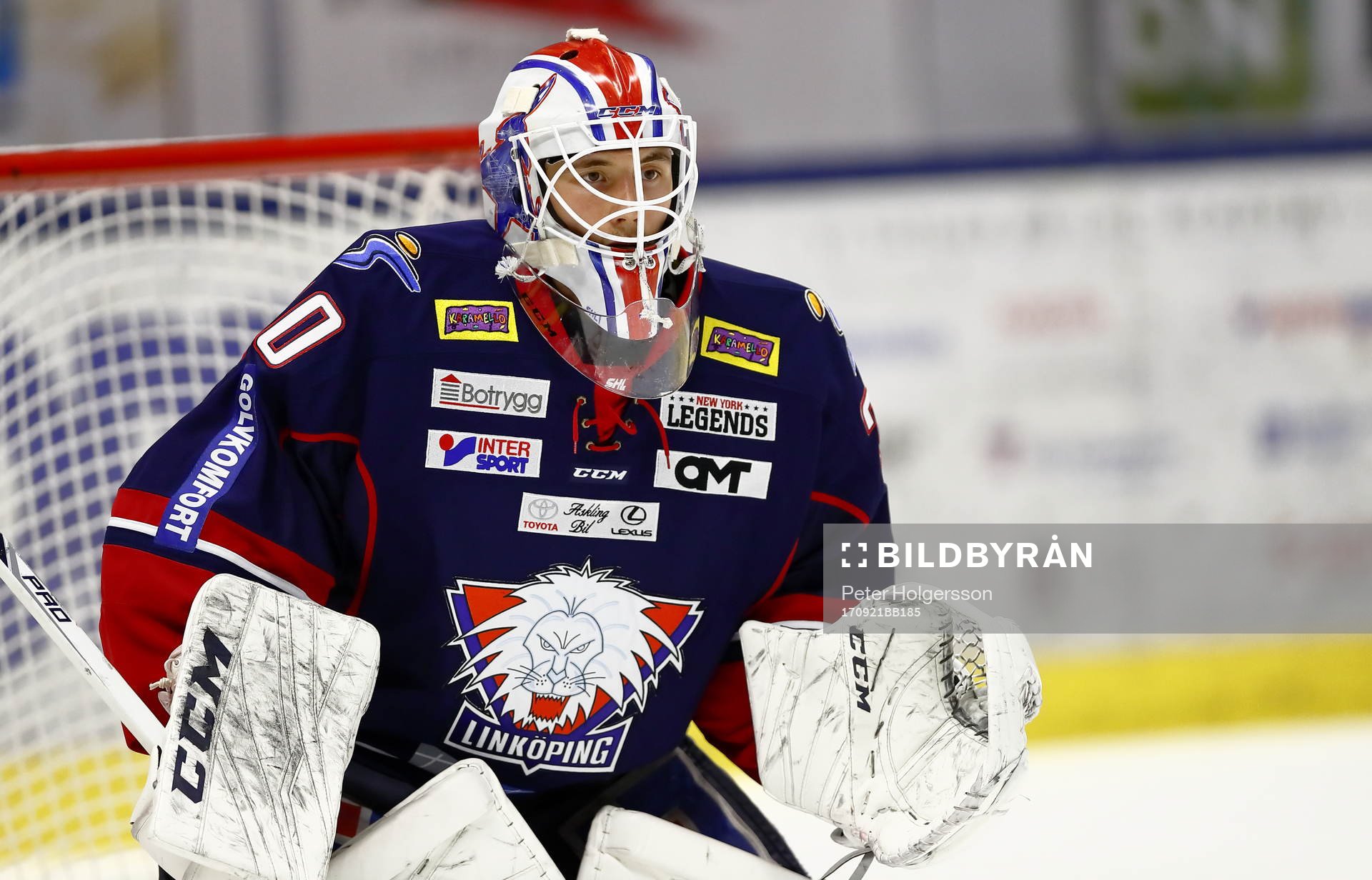Linköpings målvakt Jacob Johansson