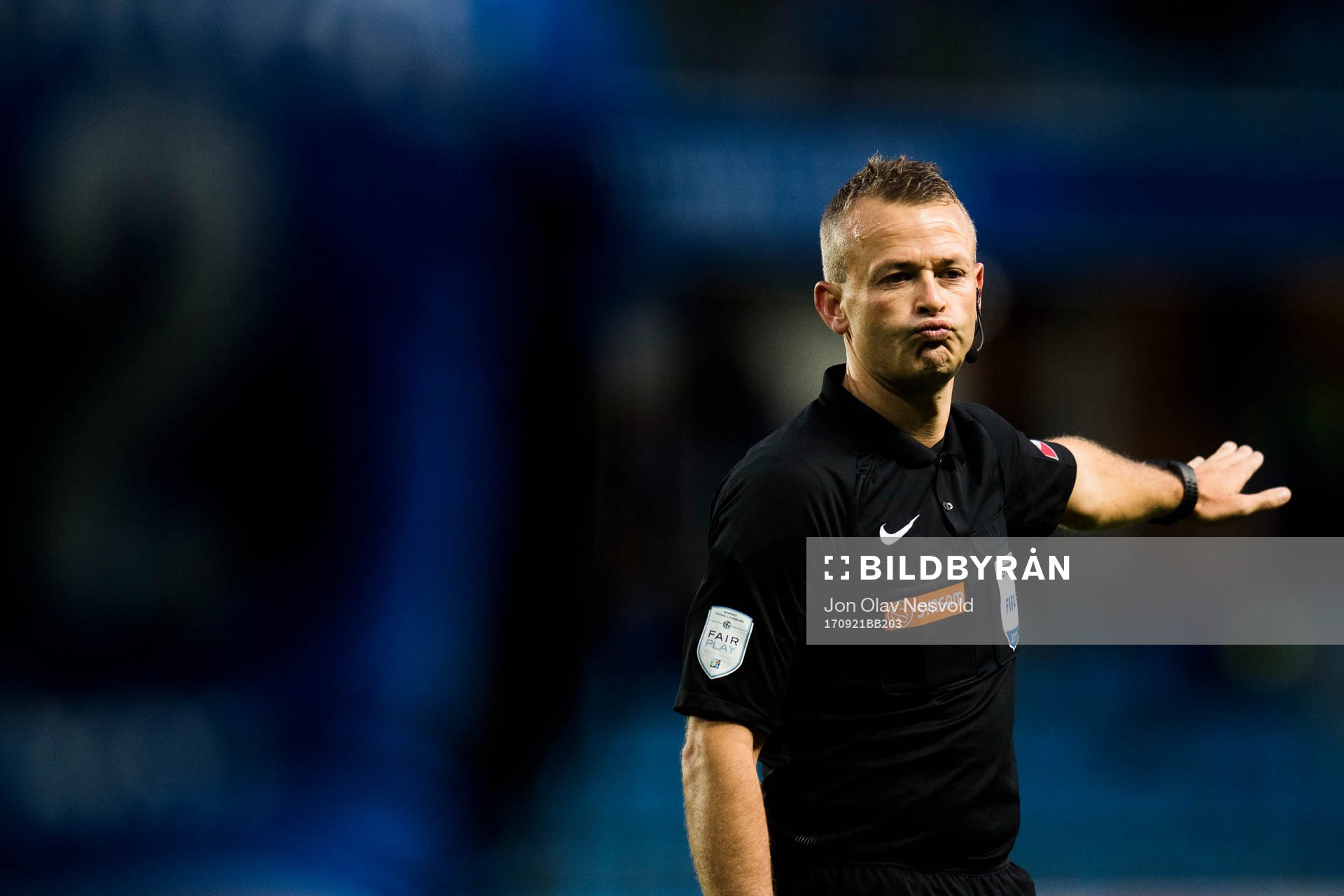 Svein Oddvar Moen, referee