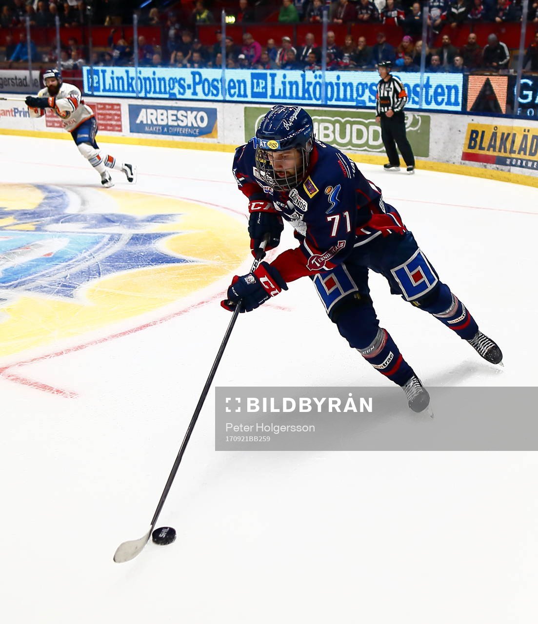 Linköpings Daniel Olsson Trkulja