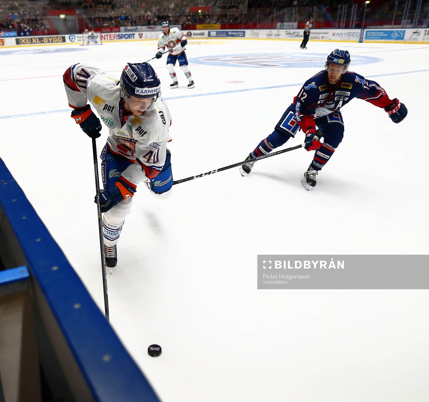 Växjös Elias Pettersson, Linköpings Sebastian Karlsson