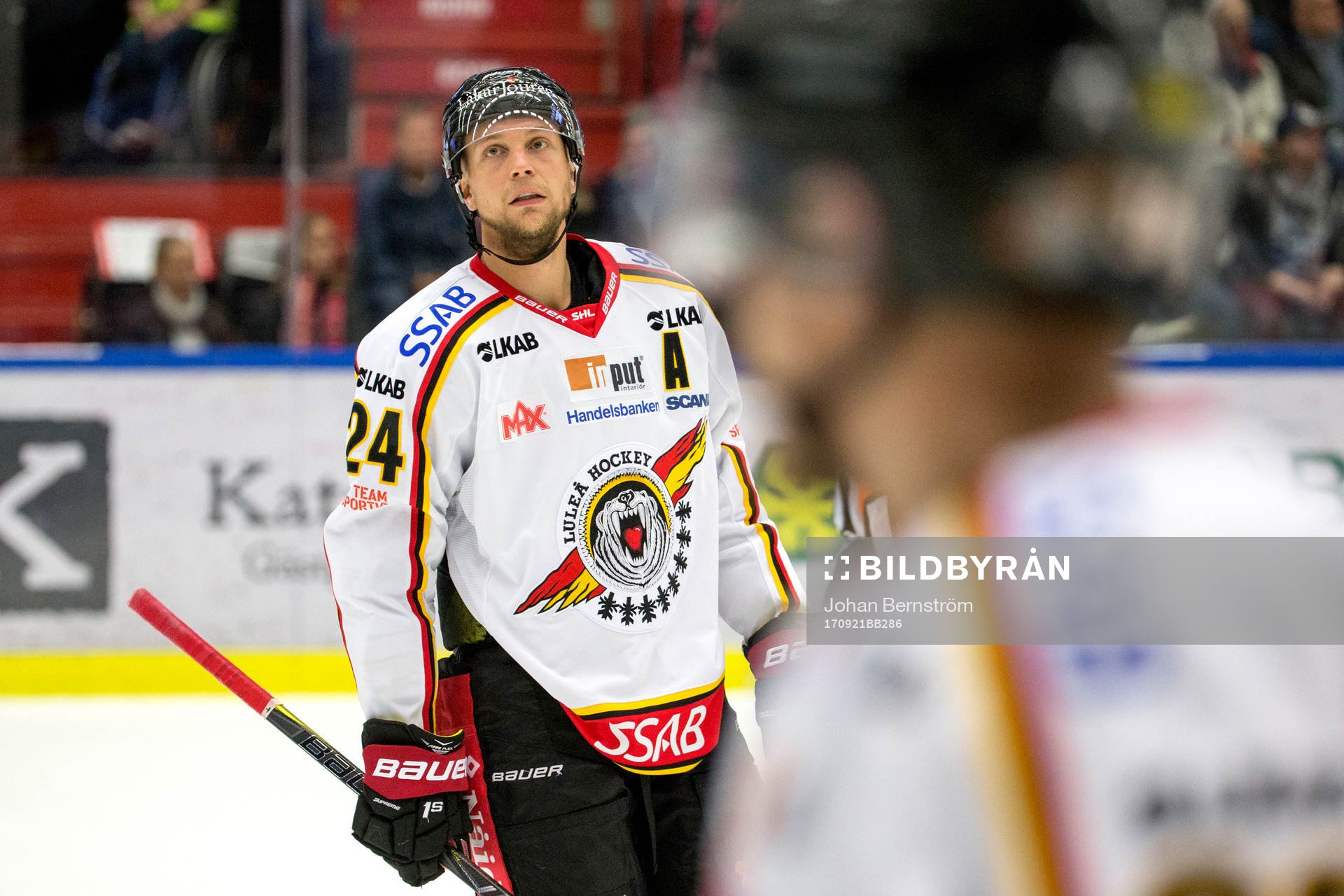 Luleås Johan Harju deppar