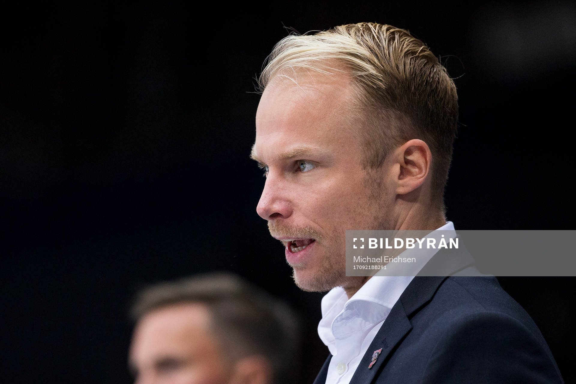 Frölundas assisterande tränare Johan Lundskog