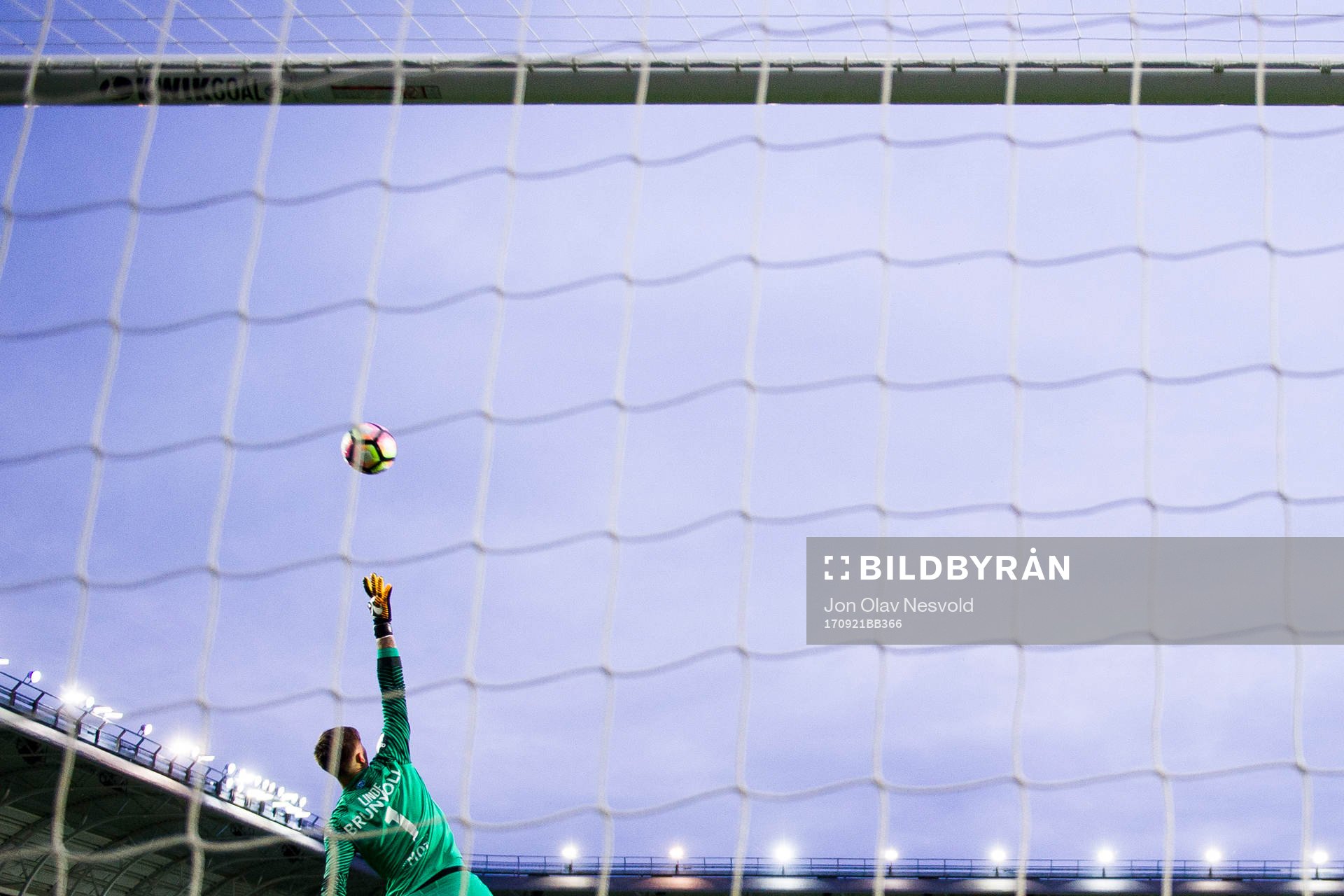 Goalkeeper Andreas Christopher Linde of Molde