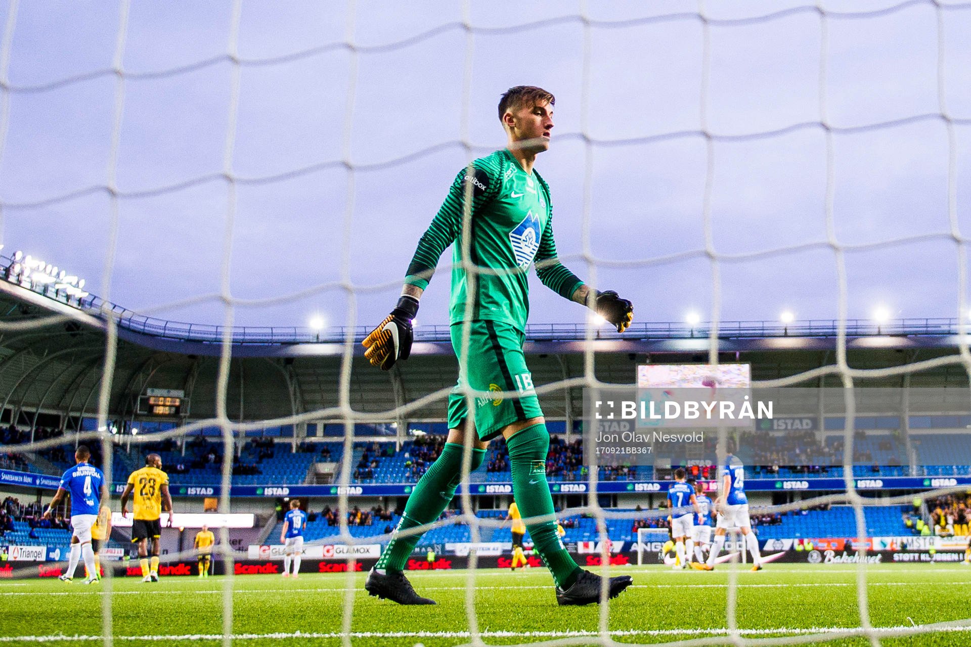 Goalkeeper Andreas Christopher Linde of Molde