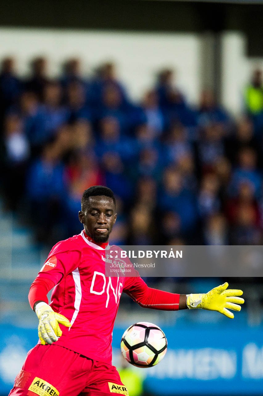 Goalkeeper Arnold Origi of Lillestrøm