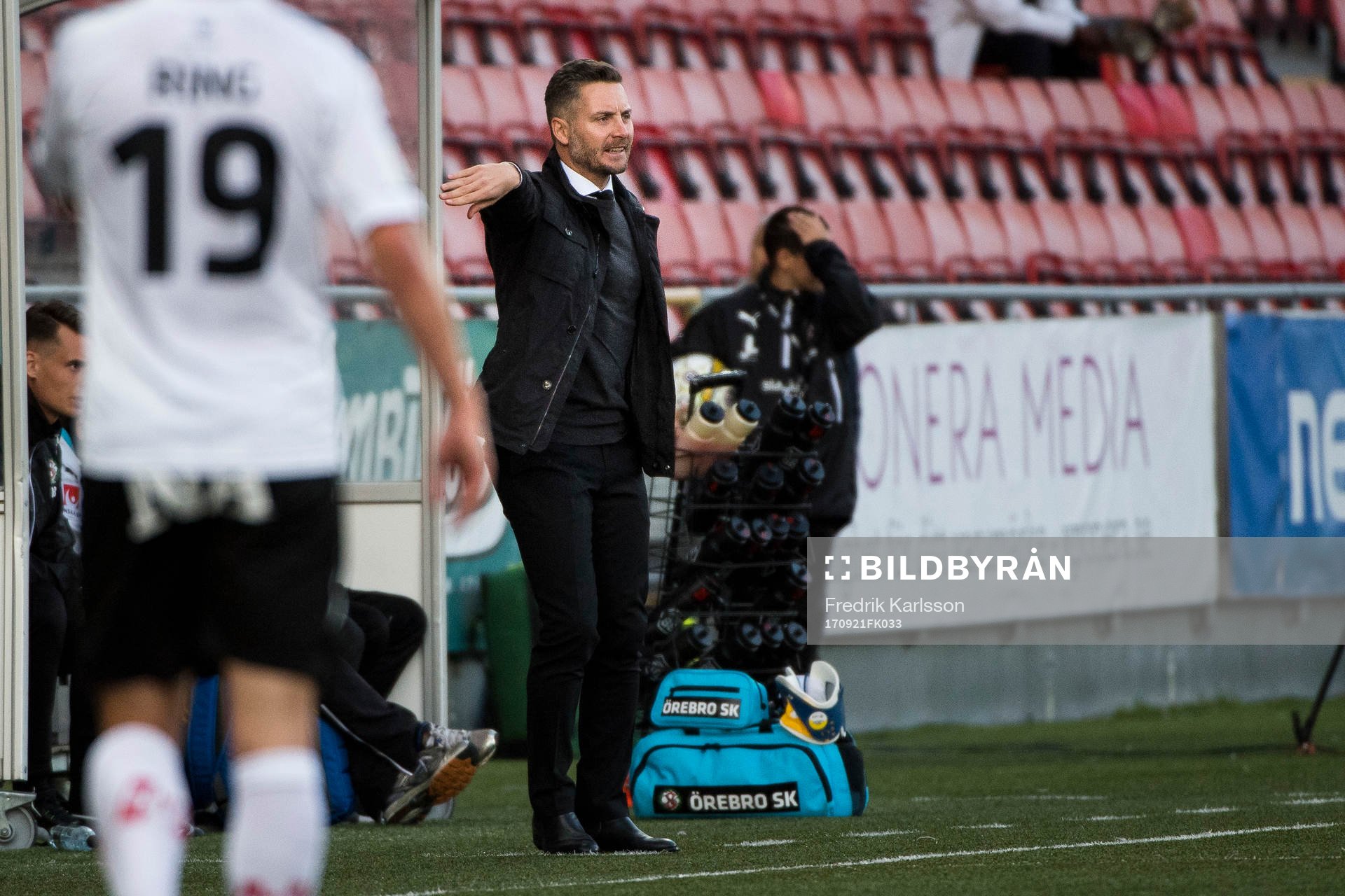 Örebros tränare Axel Kjäll