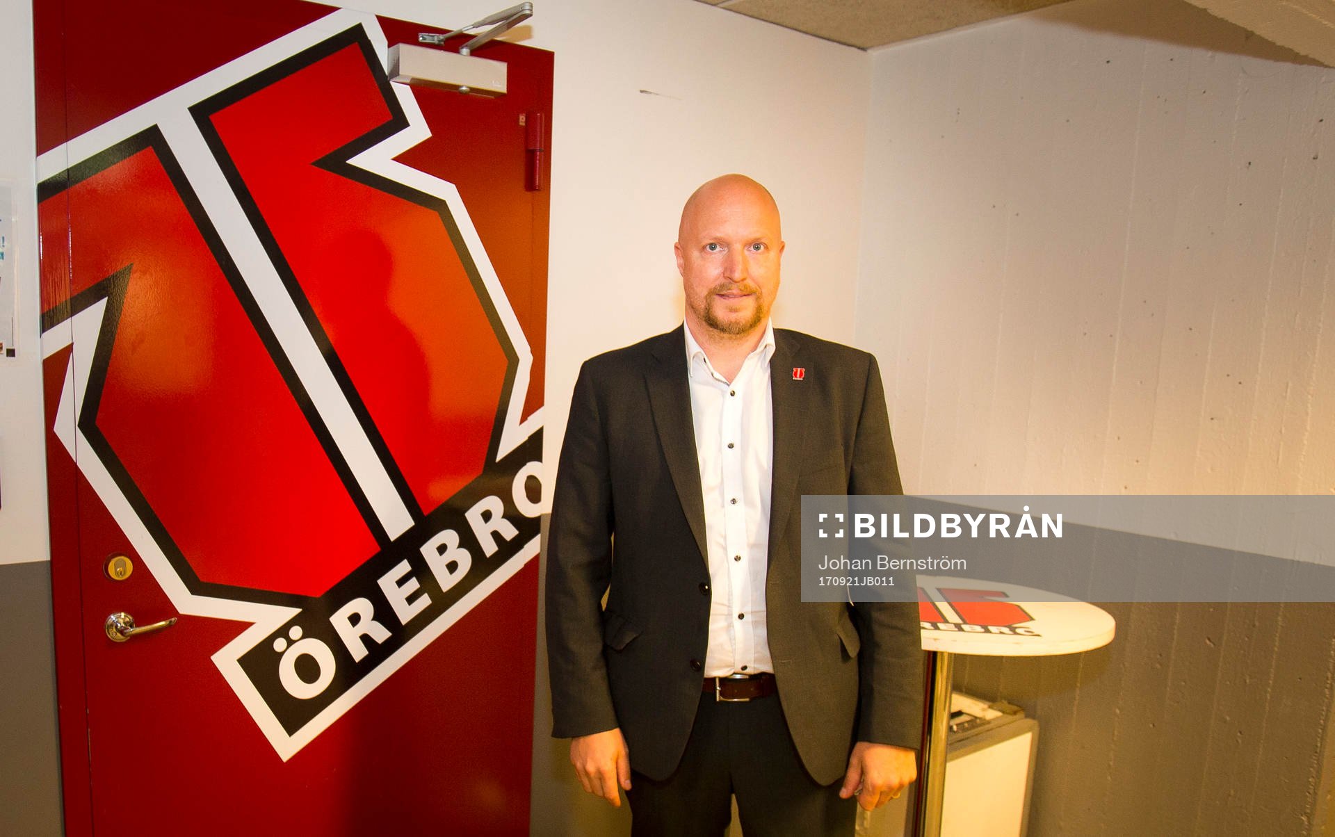 Porträtt på Örebro Hockeys sportchef Niklas Johansson